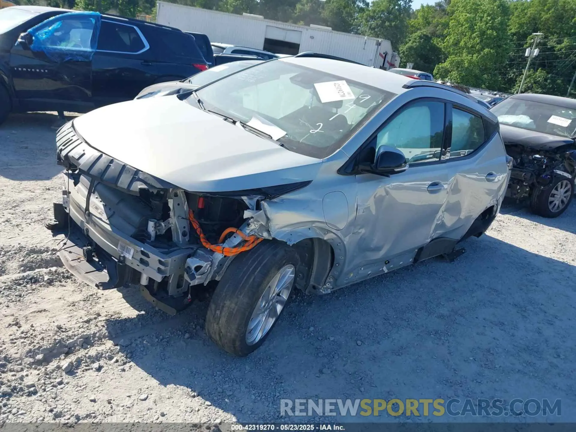 2 Photograph of a damaged car 1G1FY6S00P4149412 CHEVROLET BOLT EUV 2023