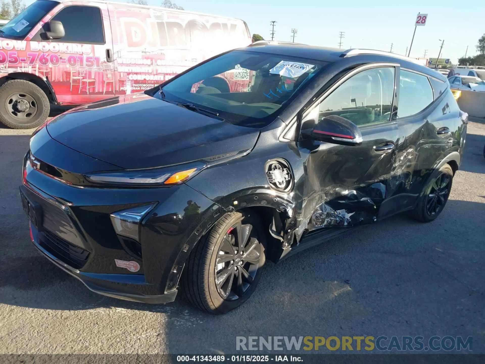2 Photograph of a damaged car 1G1FY6S00P4167795 CHEVROLET BOLT EUV 2023