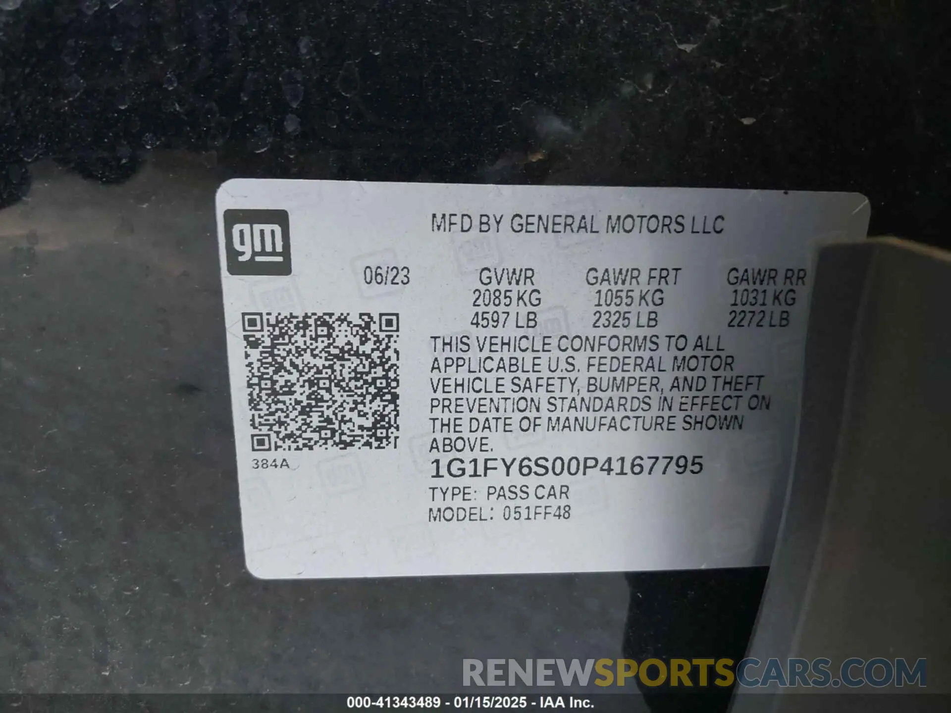 9 Photograph of a damaged car 1G1FY6S00P4167795 CHEVROLET BOLT EUV 2023