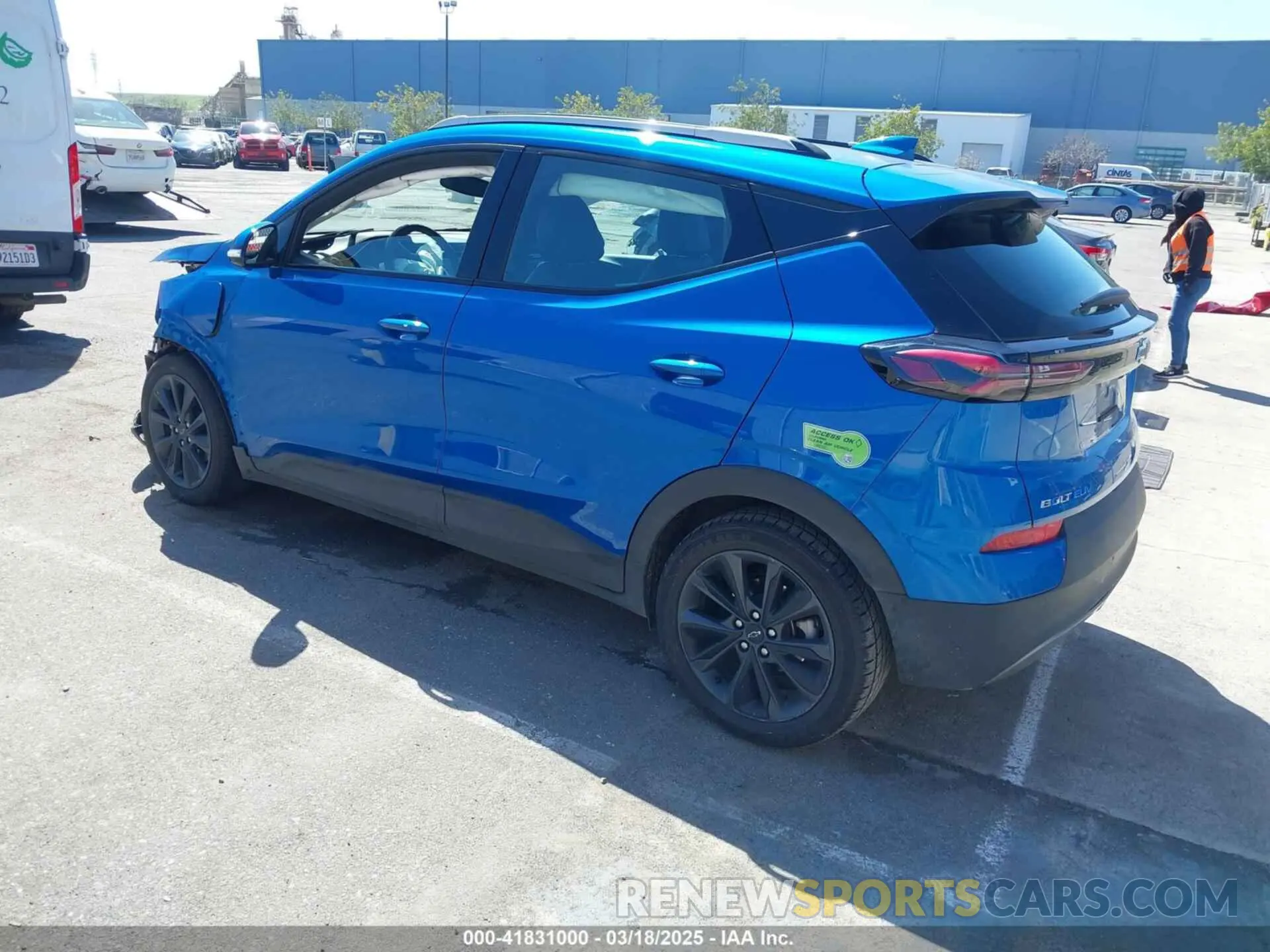 3 Photograph of a damaged car 1G1FY6S02P4115343 CHEVROLET BOLT EUV 2023