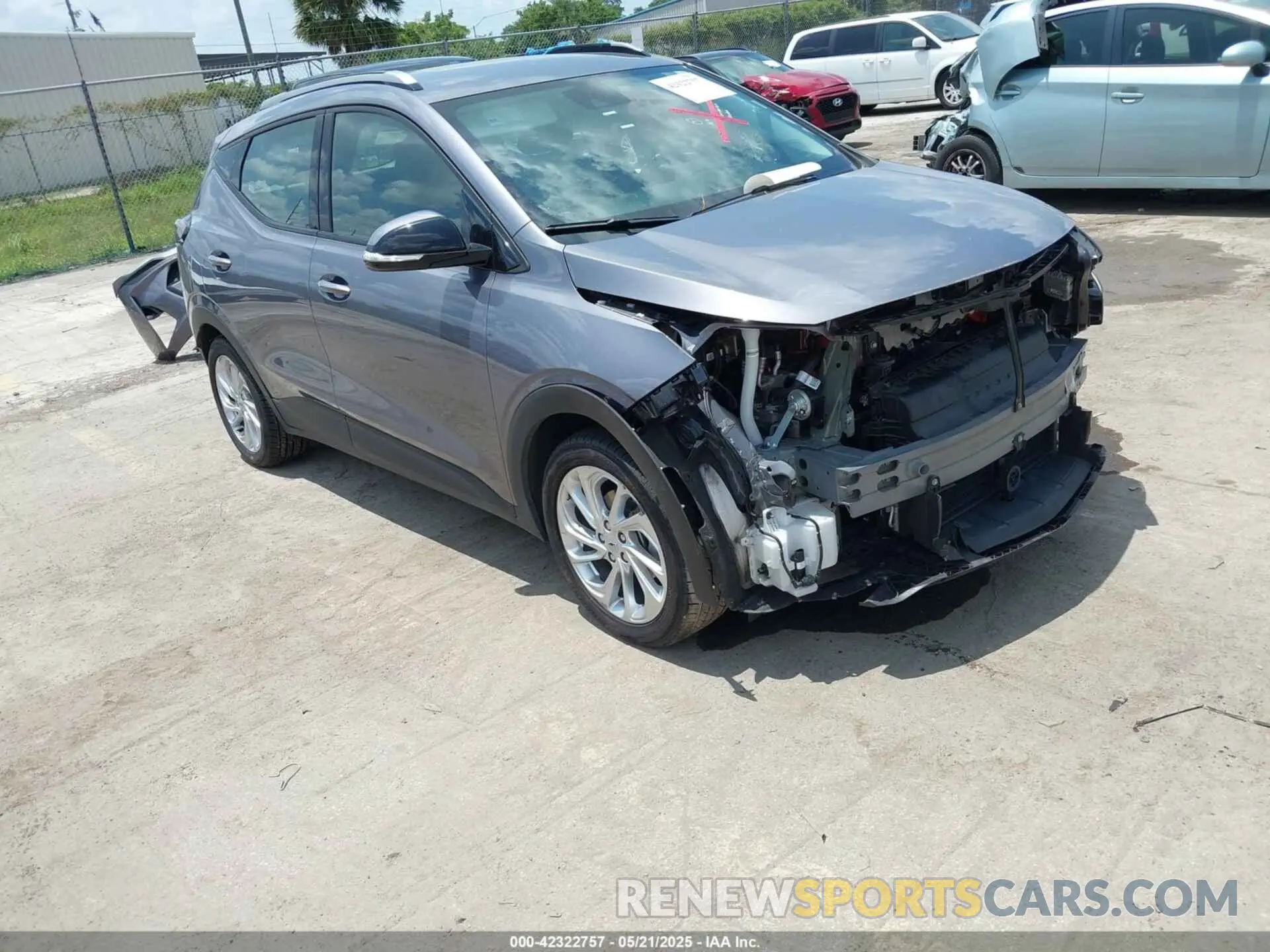 1 Photograph of a damaged car 1G1FY6S03P4165829 CHEVROLET BOLT EUV 2023