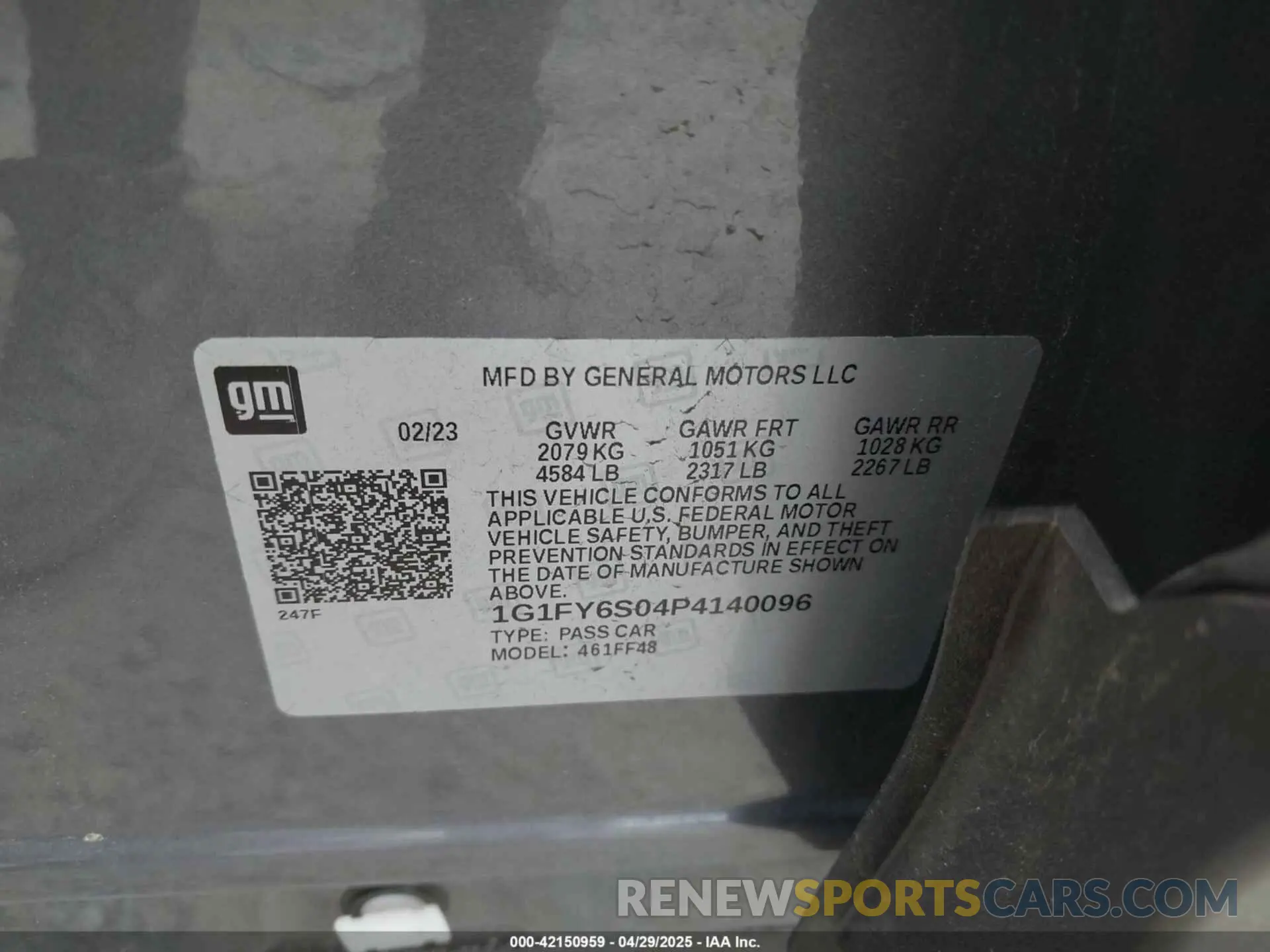 8 Photograph of a damaged car 1G1FY6S04P4140096 CHEVROLET BOLT EUV 2023