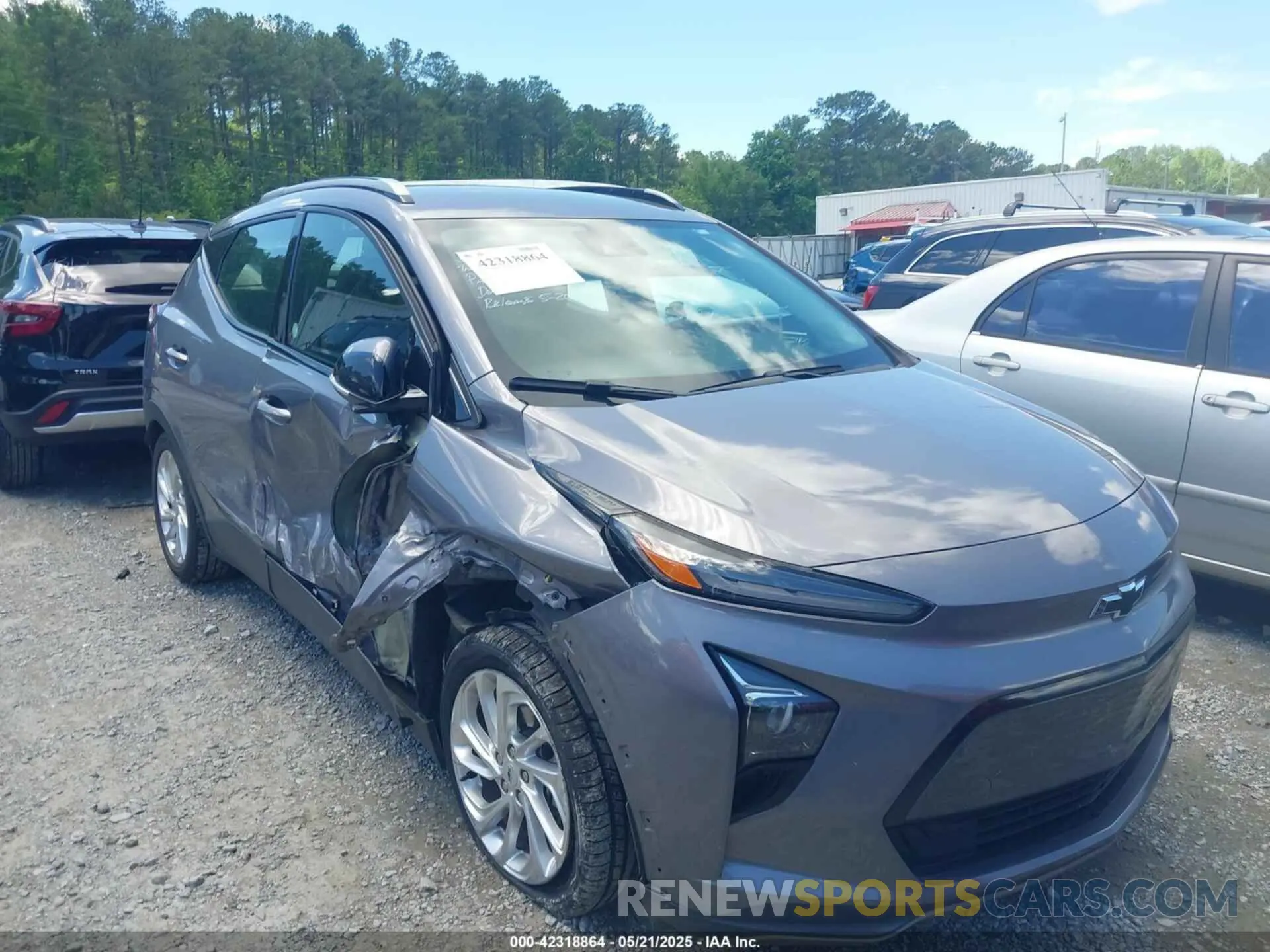 1 Photograph of a damaged car 1G1FY6S04P4140177 CHEVROLET BOLT EUV 2023