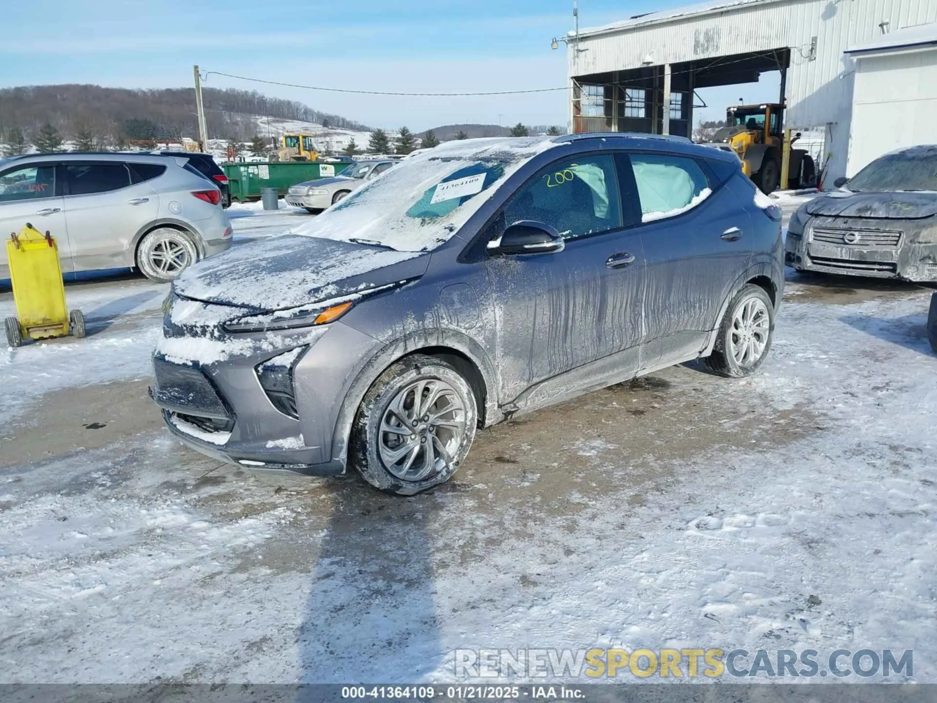 2 Photograph of a damaged car 1G1FY6S04P4162003 CHEVROLET BOLT EUV 2023