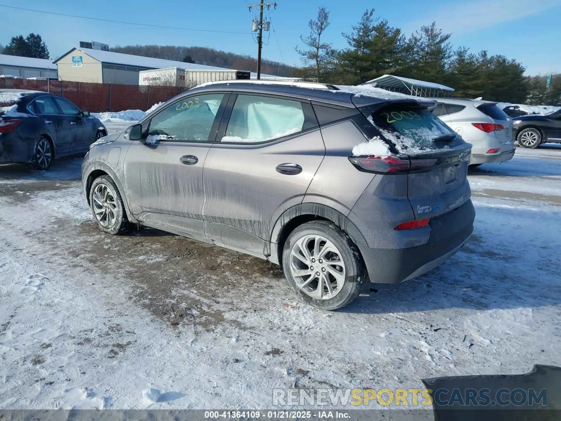 3 Photograph of a damaged car 1G1FY6S04P4162003 CHEVROLET BOLT EUV 2023