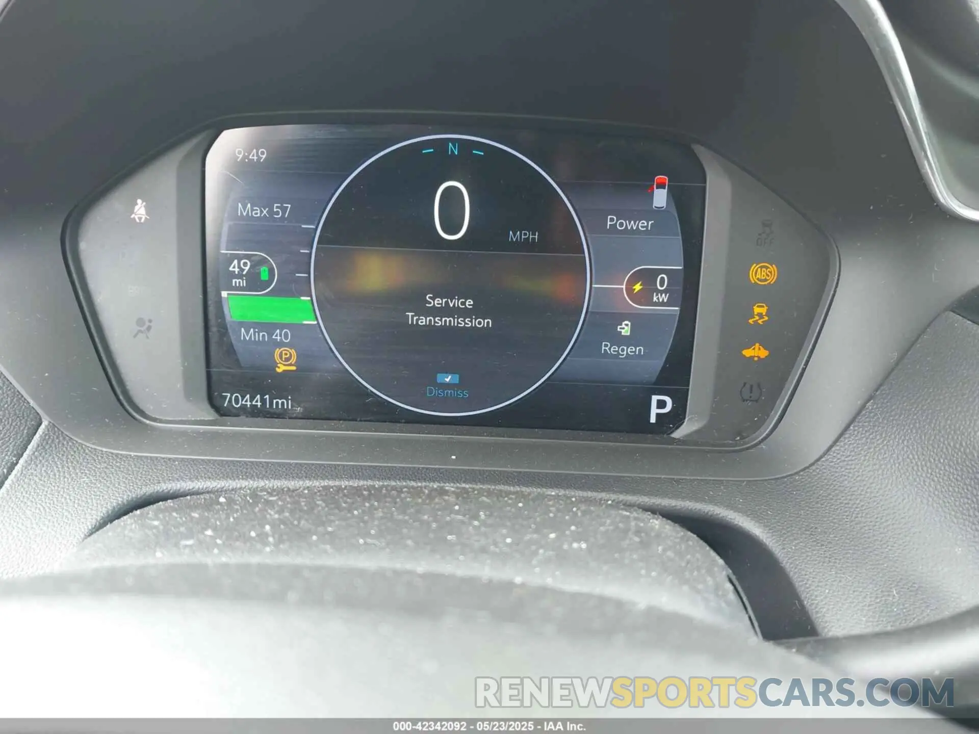 7 Photograph of a damaged car 1G1FY6S04P4182087 CHEVROLET BOLT EUV 2023