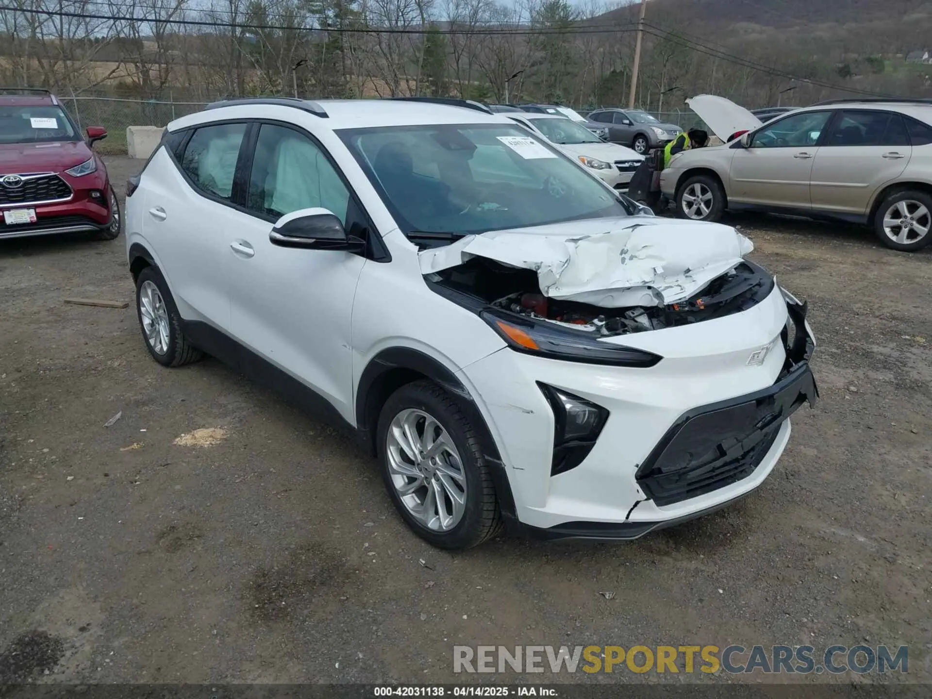 1 Photograph of a damaged car 1G1FY6S05P4136655 CHEVROLET BOLT EUV 2023