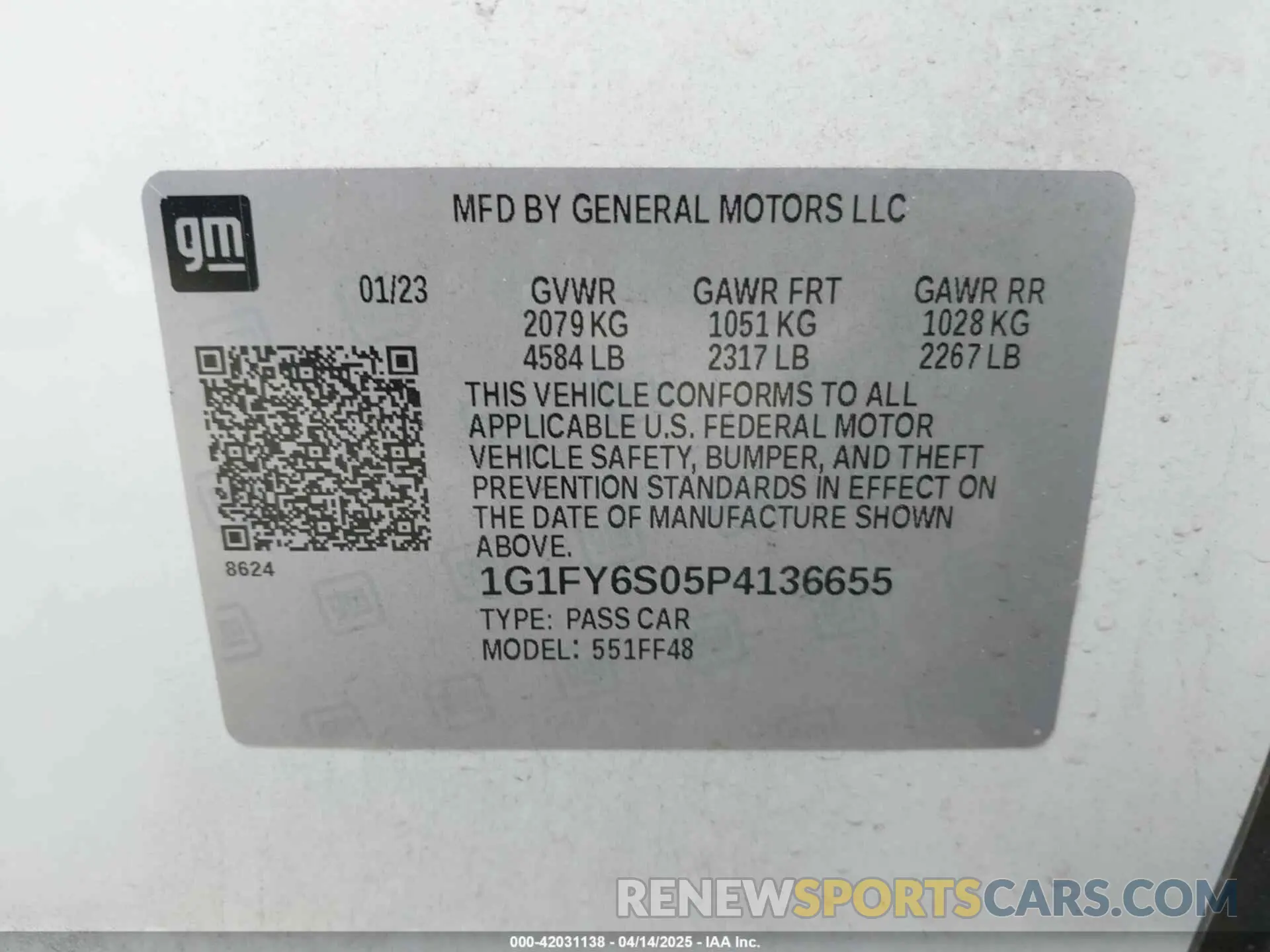 9 Photograph of a damaged car 1G1FY6S05P4136655 CHEVROLET BOLT EUV 2023