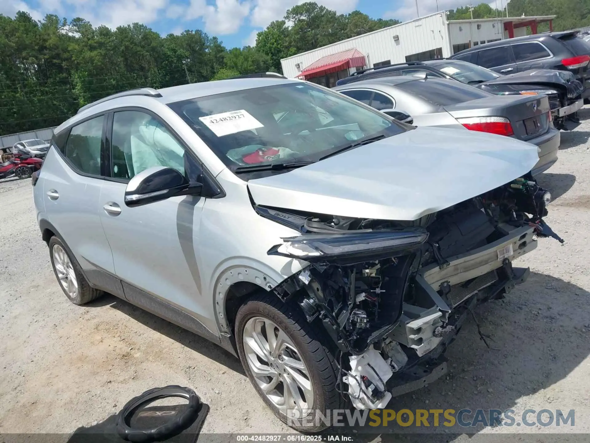1 Photograph of a damaged car 1G1FY6S05P4149339 CHEVROLET BOLT EUV 2023
