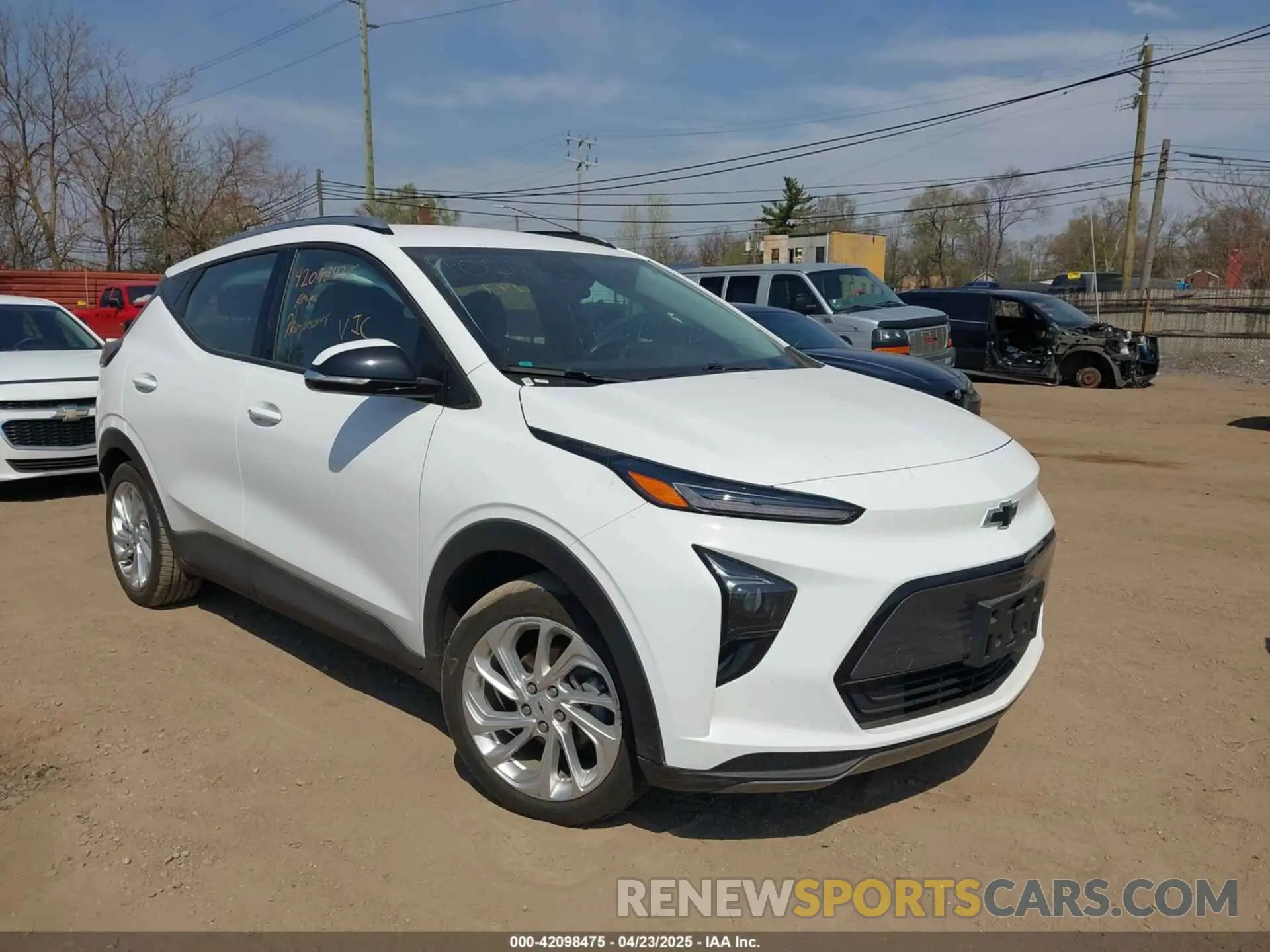 1 Photograph of a damaged car 1G1FY6S06P4144022 CHEVROLET BOLT EUV 2023