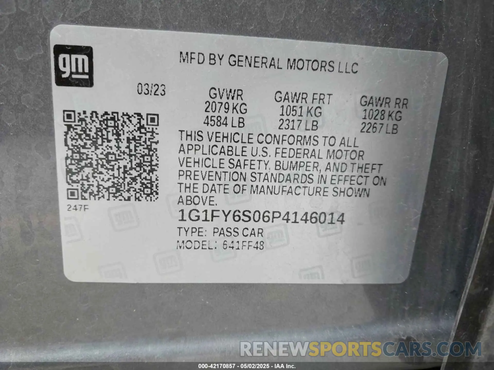 9 Photograph of a damaged car 1G1FY6S06P4146014 CHEVROLET BOLT EUV 2023