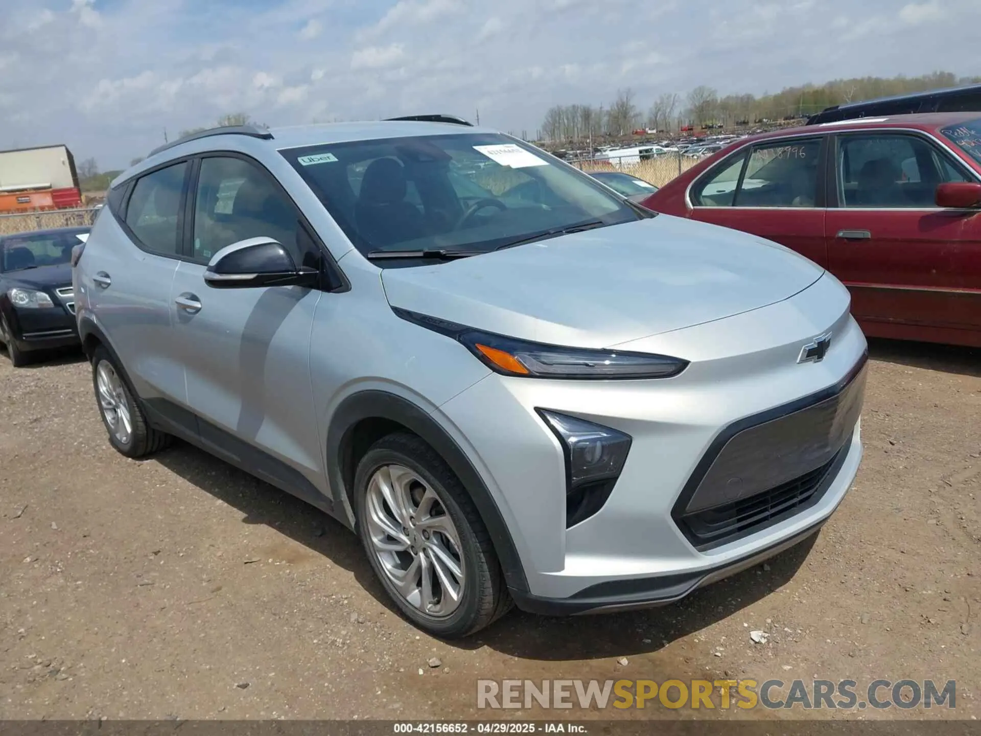 1 Photograph of a damaged car 1G1FY6S08P4135466 CHEVROLET BOLT EUV 2023