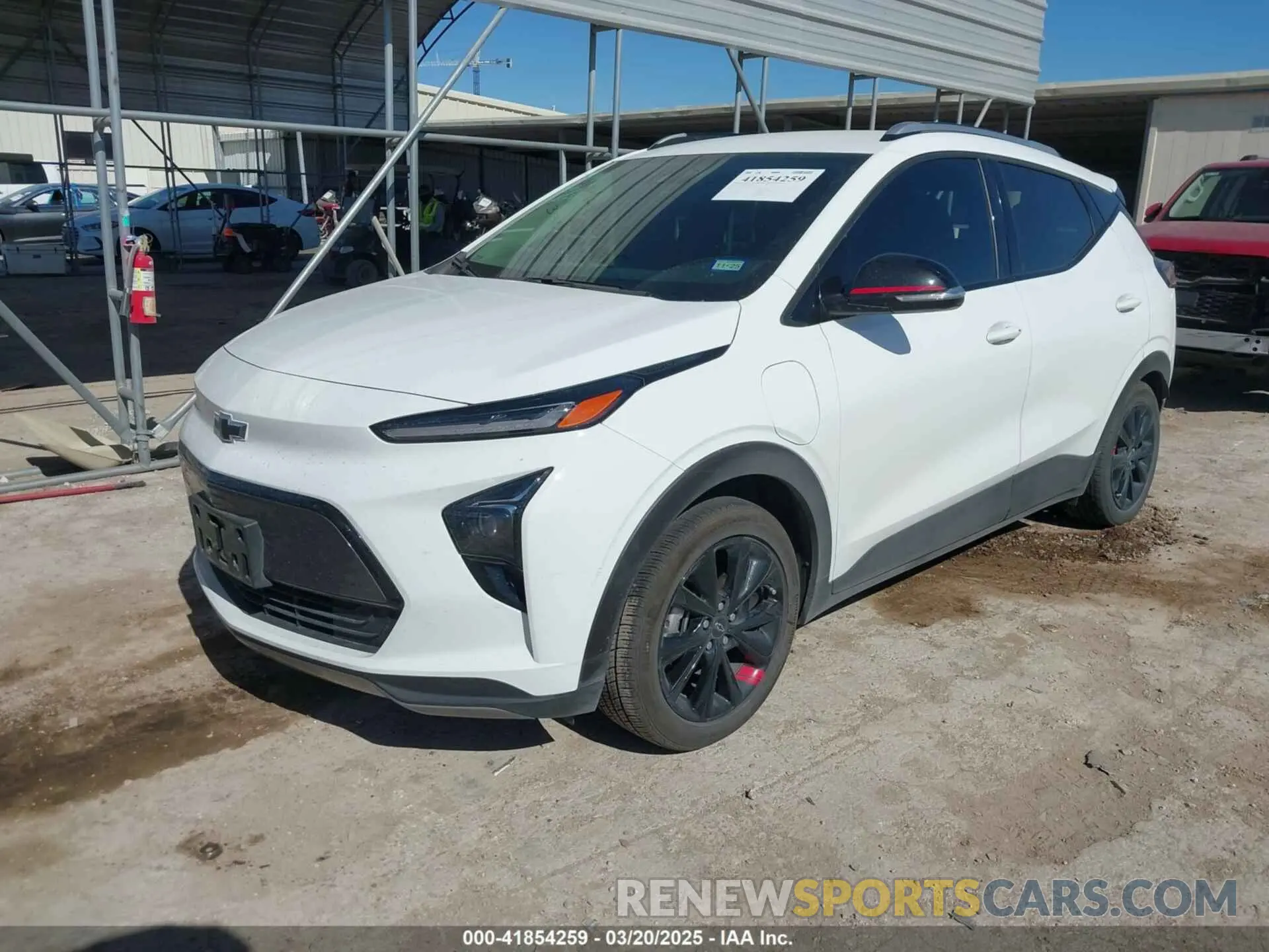 2 Photograph of a damaged car 1G1FY6S09P4115503 CHEVROLET BOLT EUV 2023