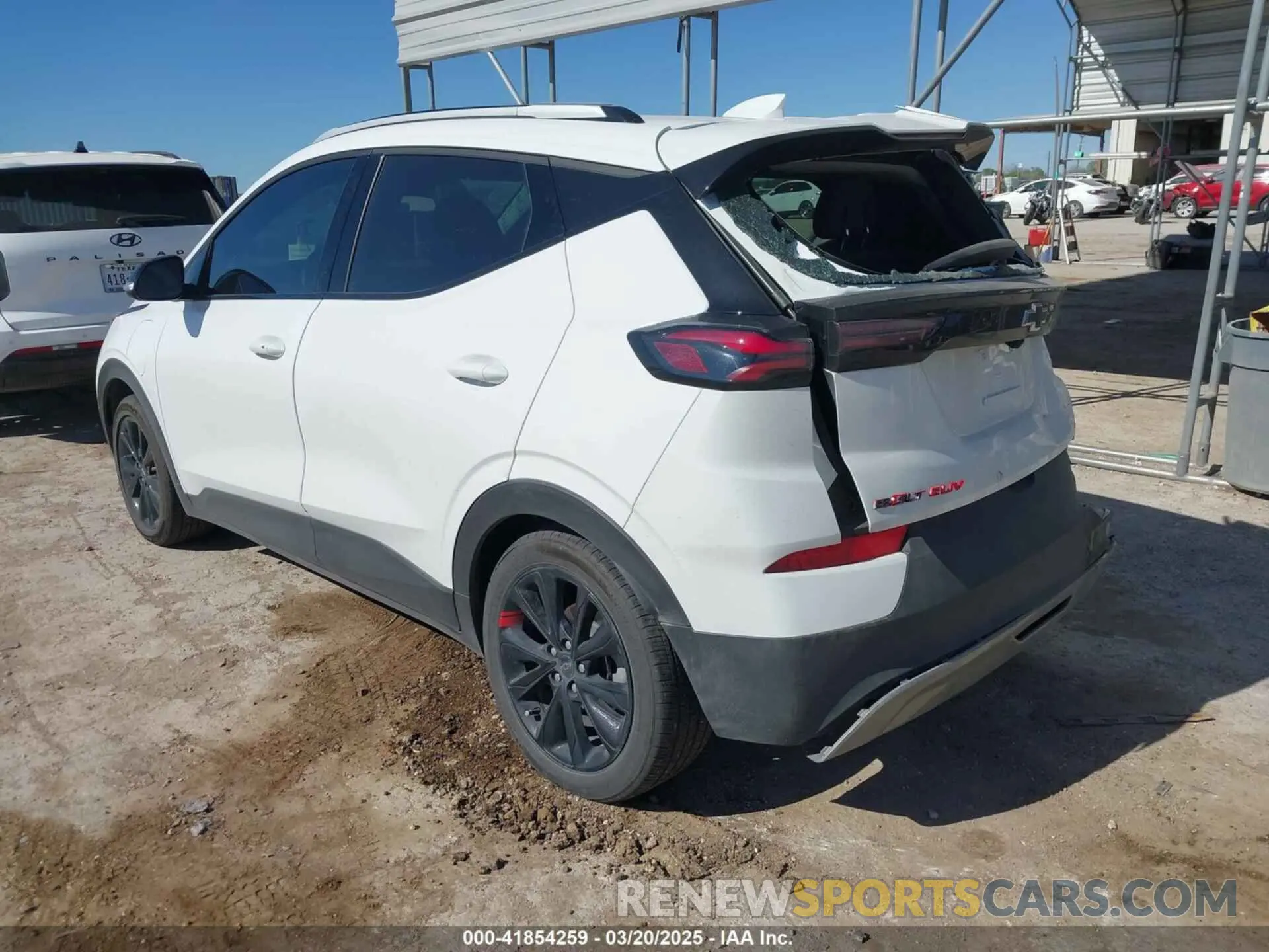 3 Photograph of a damaged car 1G1FY6S09P4115503 CHEVROLET BOLT EUV 2023
