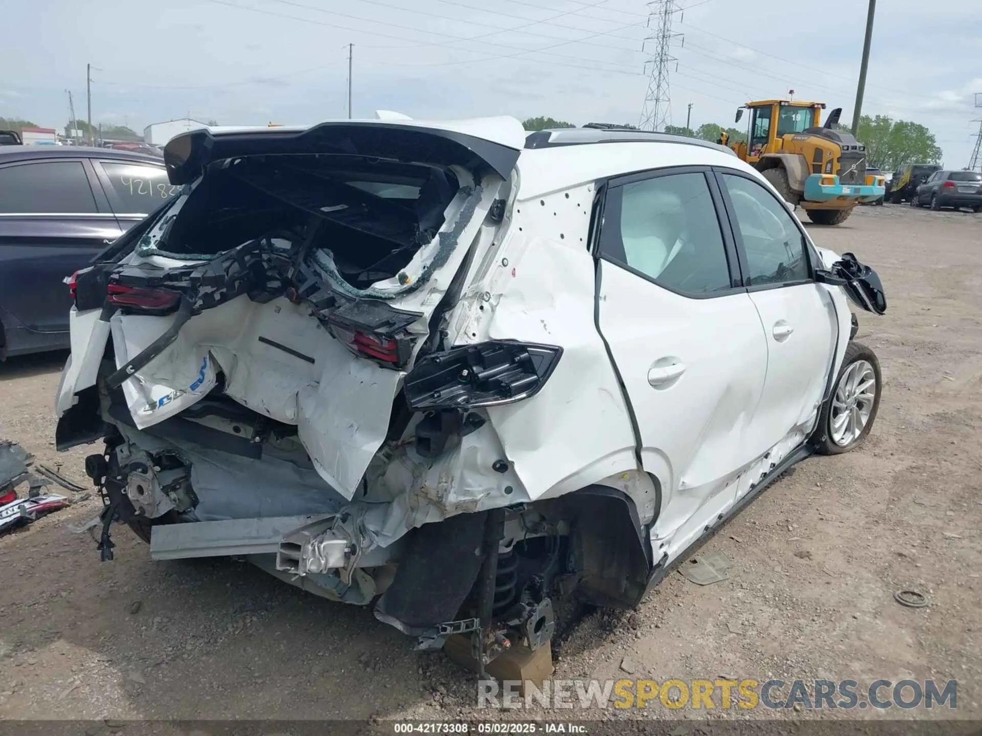 4 Photograph of a damaged car 1G1FY6S09P4133757 CHEVROLET BOLT EUV 2023
