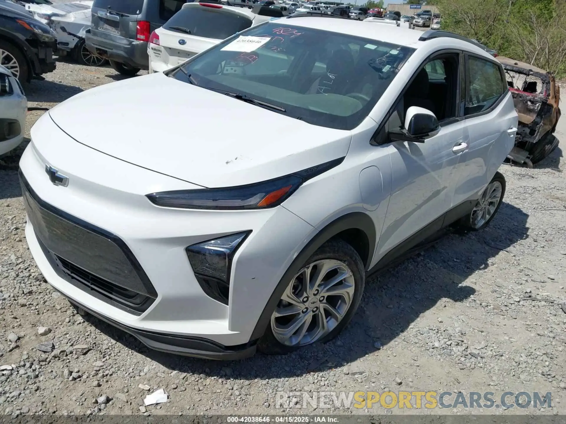 2 Photograph of a damaged car 1G1FY6S09P4164829 CHEVROLET BOLT EUV 2023