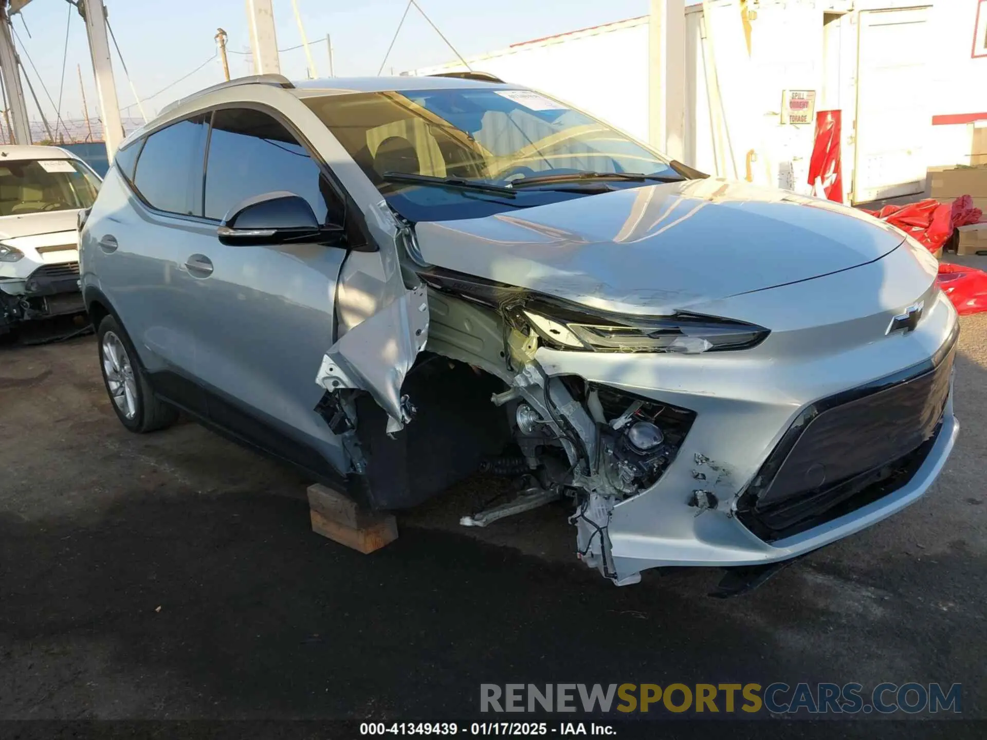 1 Photograph of a damaged car 1G1FY6S0XP4184099 CHEVROLET BOLT EUV 2023