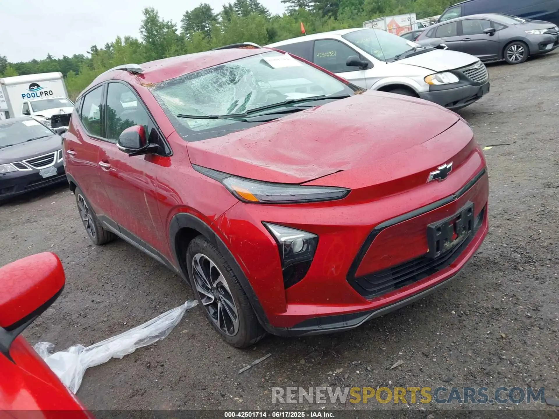 1 Photograph of a damaged car 1G1FZ6S06P4176448 CHEVROLET BOLT EUV 2023