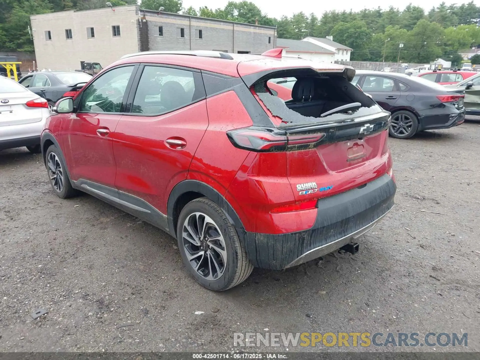 3 Photograph of a damaged car 1G1FZ6S06P4176448 CHEVROLET BOLT EUV 2023