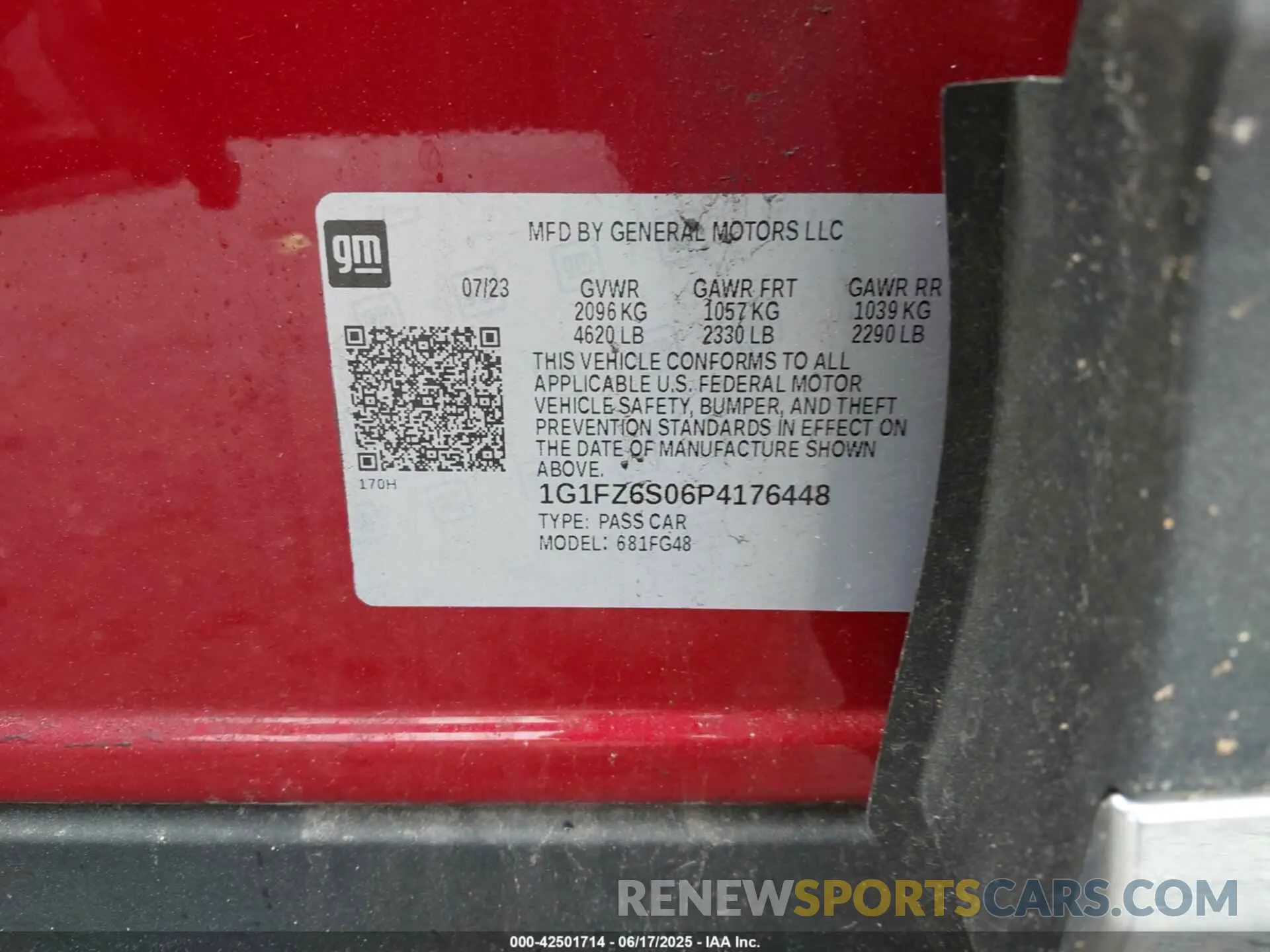 9 Photograph of a damaged car 1G1FZ6S06P4176448 CHEVROLET BOLT EUV 2023
