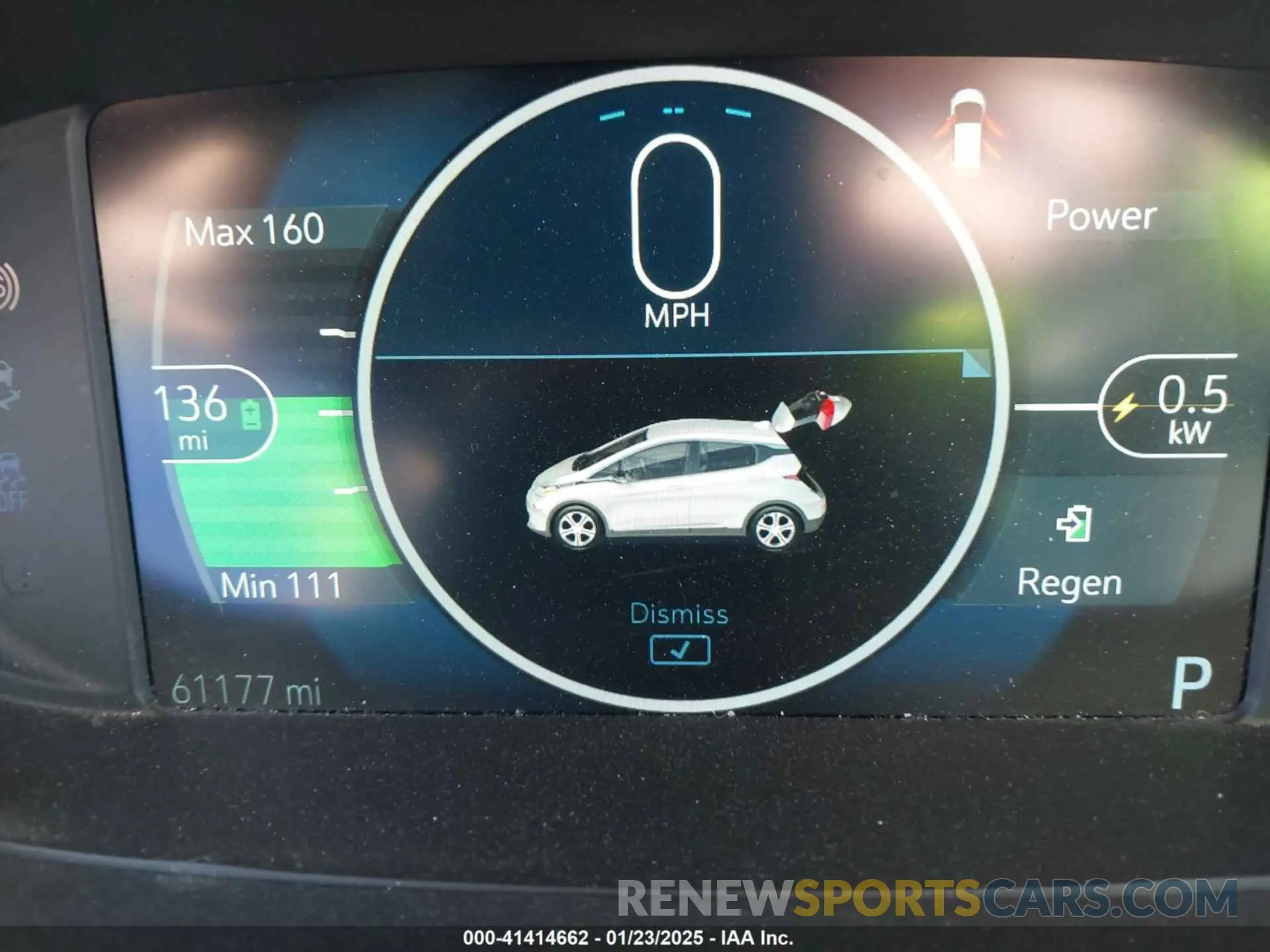 7 Photograph of a damaged car 1G1FY6S01K4124723 CHEVROLET BOLT EV 2019