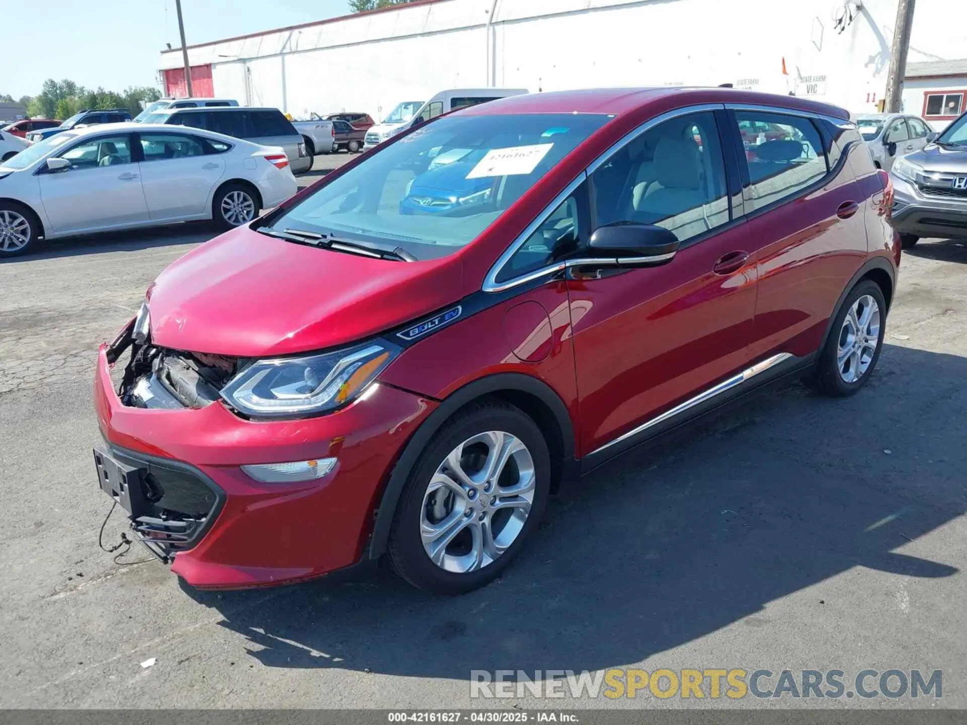 2 Photograph of a damaged car 1G1FY6S02K4104254 CHEVROLET BOLT EV 2019