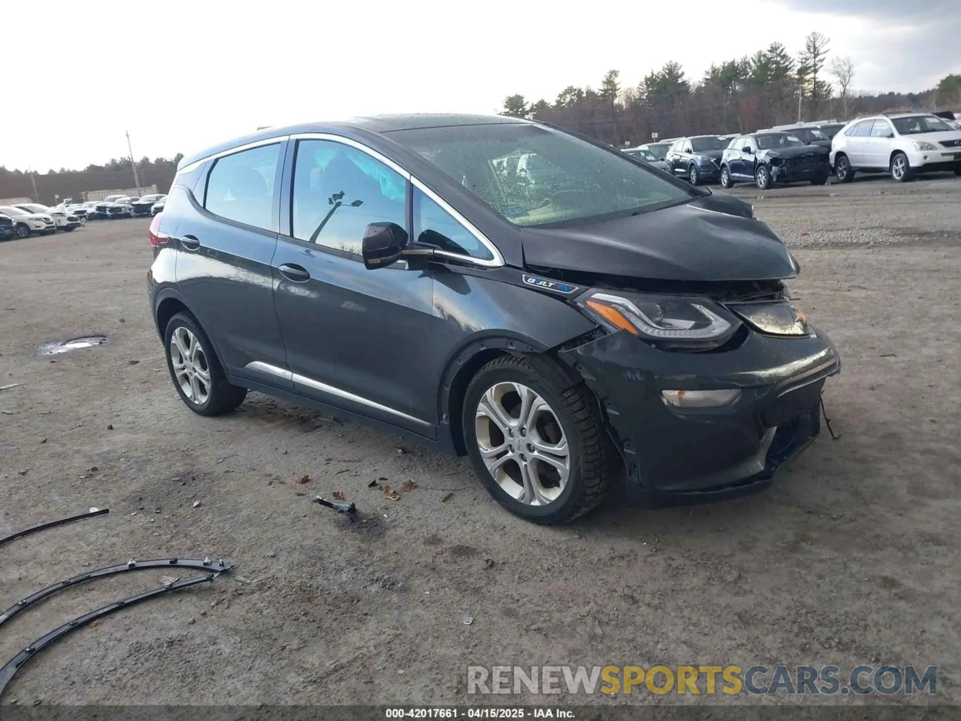 1 Photograph of a damaged car 1G1FY6S03K4101380 CHEVROLET BOLT EV 2019