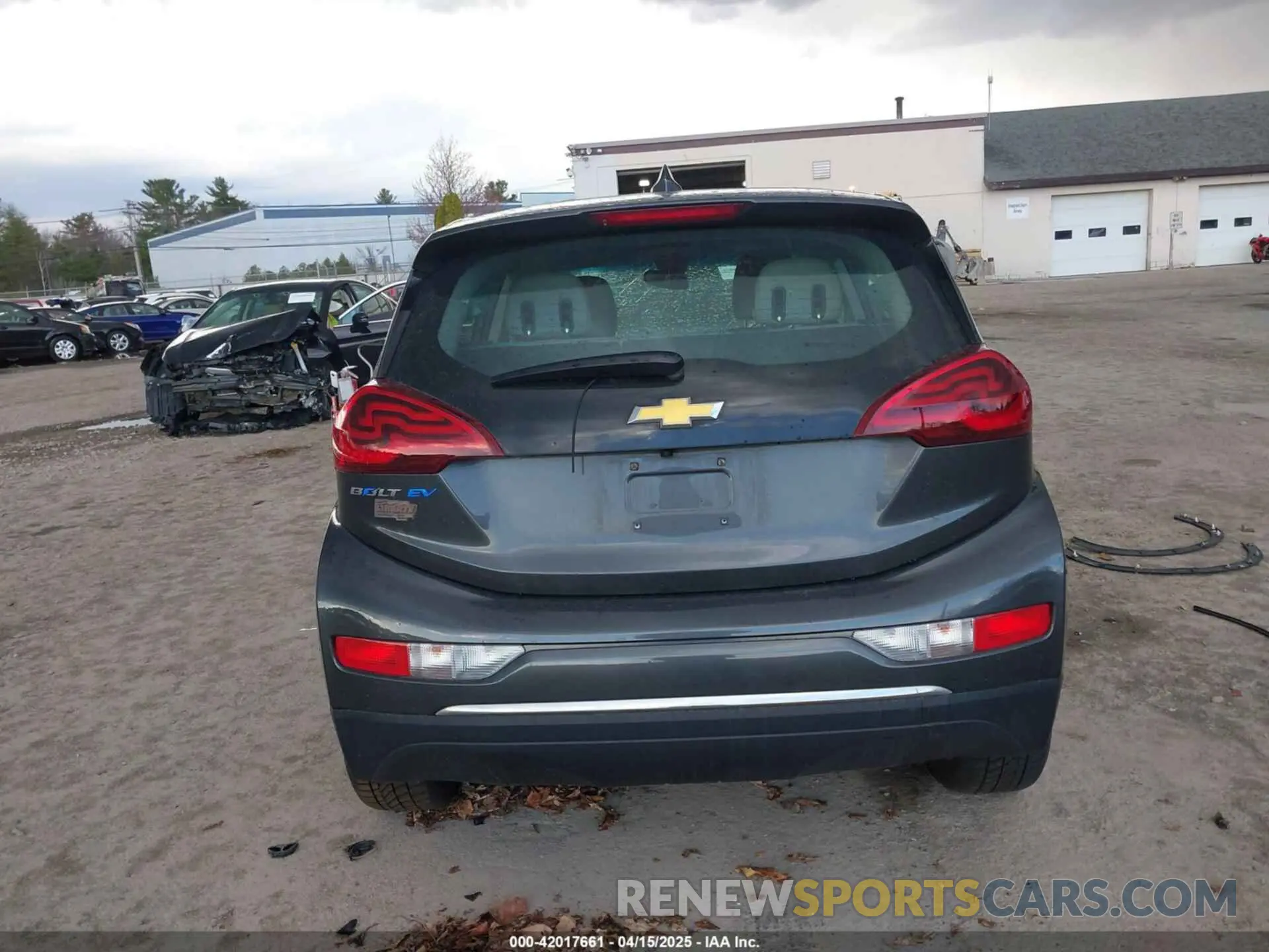 16 Photograph of a damaged car 1G1FY6S03K4101380 CHEVROLET BOLT EV 2019