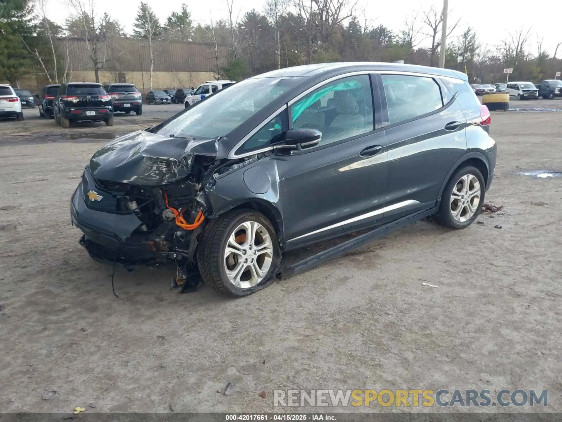 2 Photograph of a damaged car 1G1FY6S03K4101380 CHEVROLET BOLT EV 2019