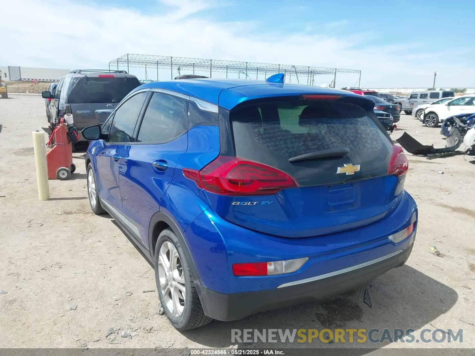 3 Photograph of a damaged car 1G1FY6S04K4136607 CHEVROLET BOLT EV 2019