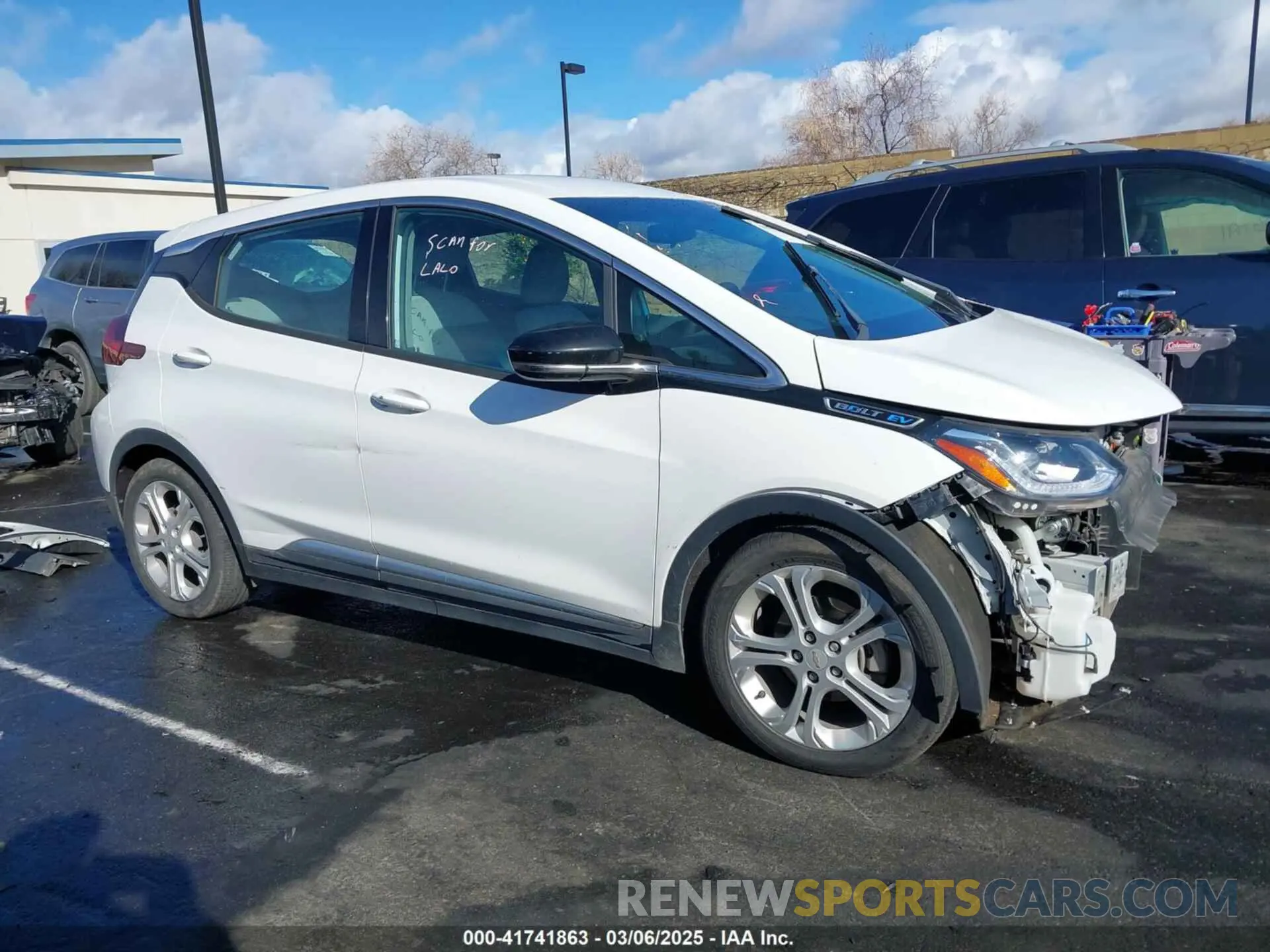 14 Photograph of a damaged car 1G1FY6S05K4105950 CHEVROLET BOLT EV 2019