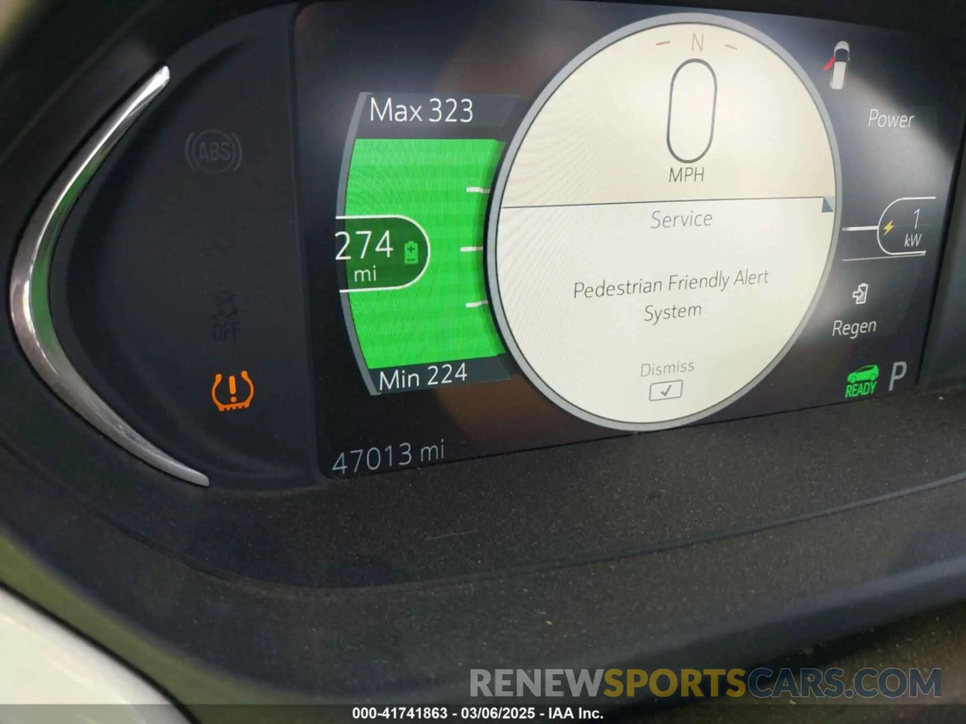 7 Photograph of a damaged car 1G1FY6S05K4105950 CHEVROLET BOLT EV 2019