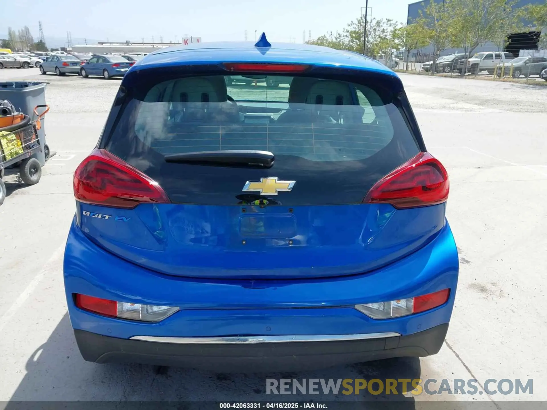 16 Photograph of a damaged car 1G1FY6S05K4131965 CHEVROLET BOLT EV 2019
