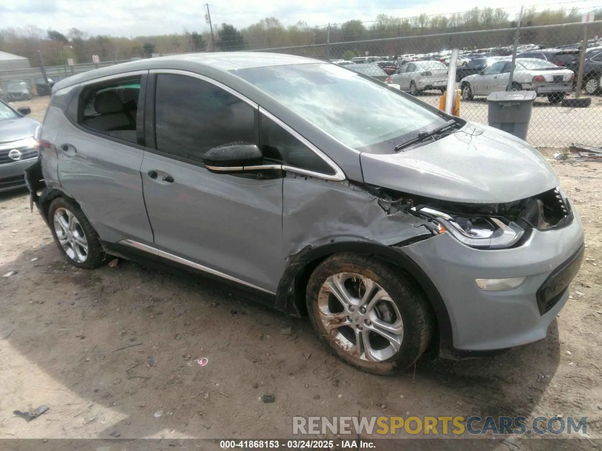 1 Photograph of a damaged car 1G1FY6S08K4138750 CHEVROLET BOLT EV 2019