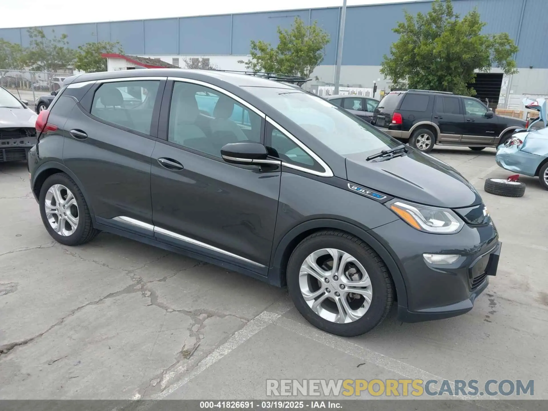 1 Photograph of a damaged car 1G1FY6S0XK4104776 CHEVROLET BOLT EV 2019