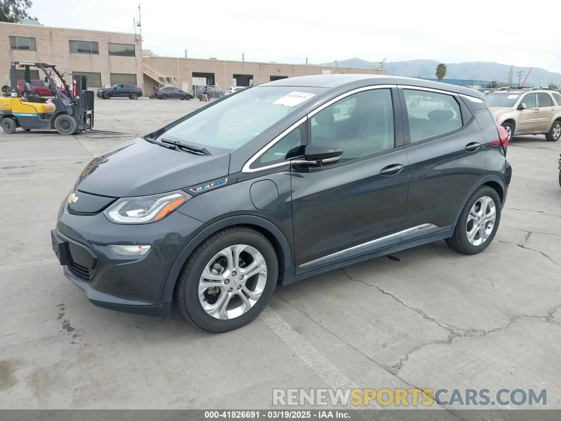 2 Photograph of a damaged car 1G1FY6S0XK4104776 CHEVROLET BOLT EV 2019