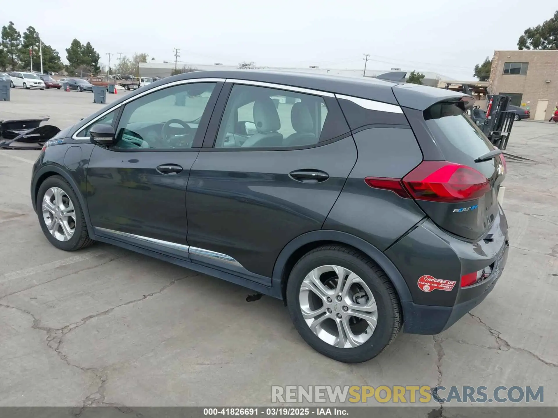 3 Photograph of a damaged car 1G1FY6S0XK4104776 CHEVROLET BOLT EV 2019