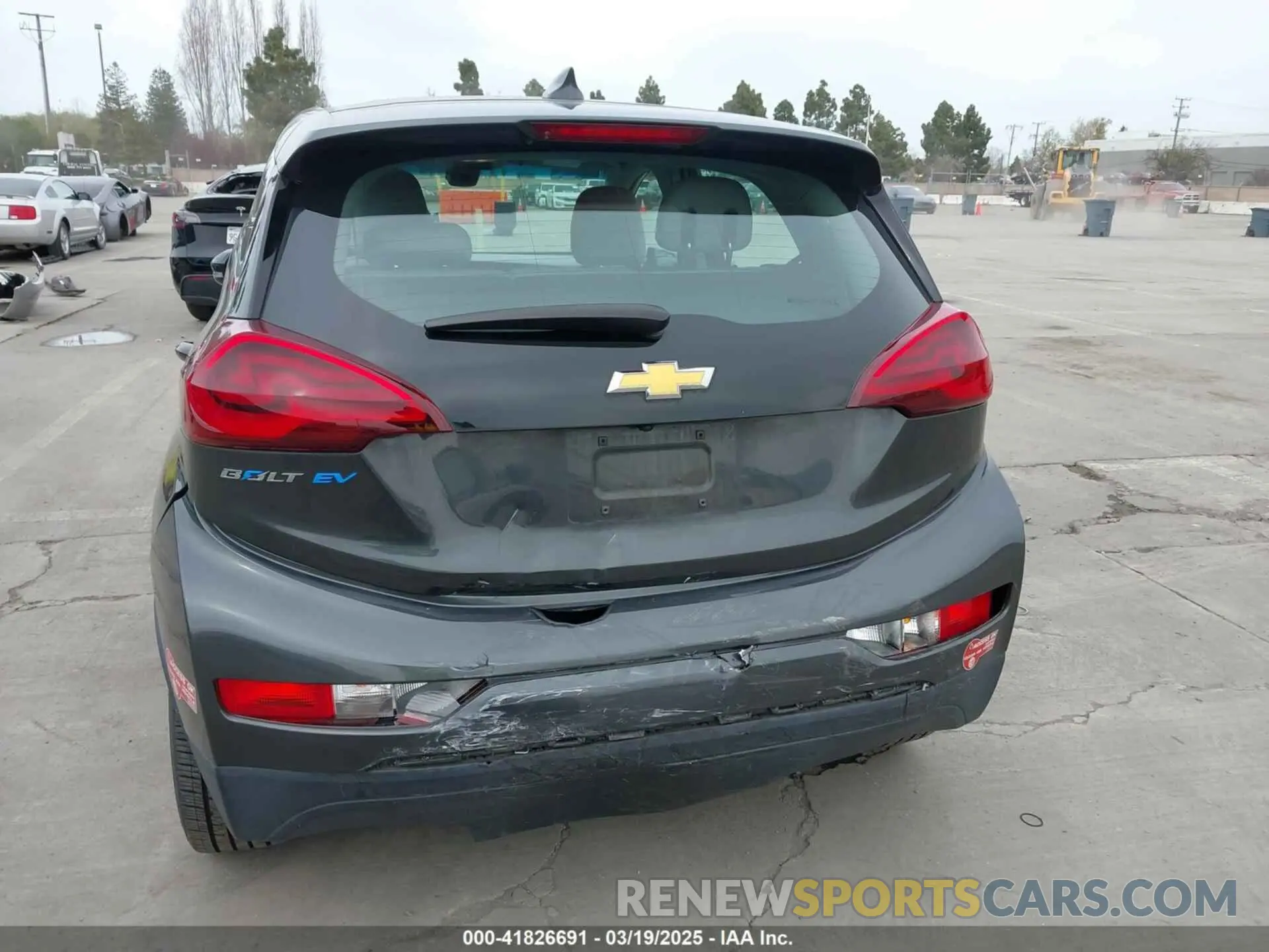 6 Photograph of a damaged car 1G1FY6S0XK4104776 CHEVROLET BOLT EV 2019