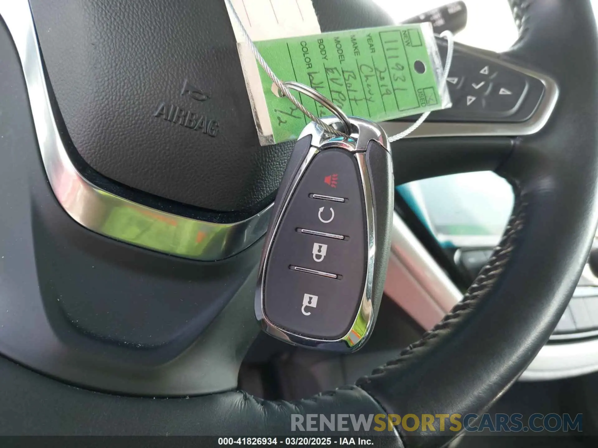 11 Photograph of a damaged car 1G1FZ6S02K4111931 CHEVROLET BOLT EV 2019