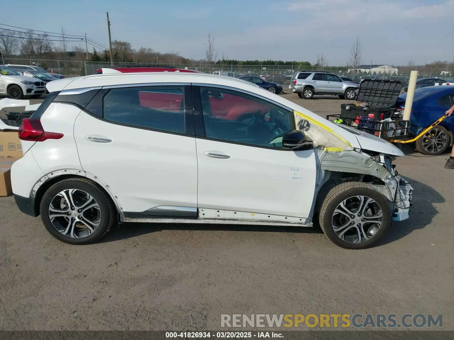 14 Photograph of a damaged car 1G1FZ6S02K4111931 CHEVROLET BOLT EV 2019