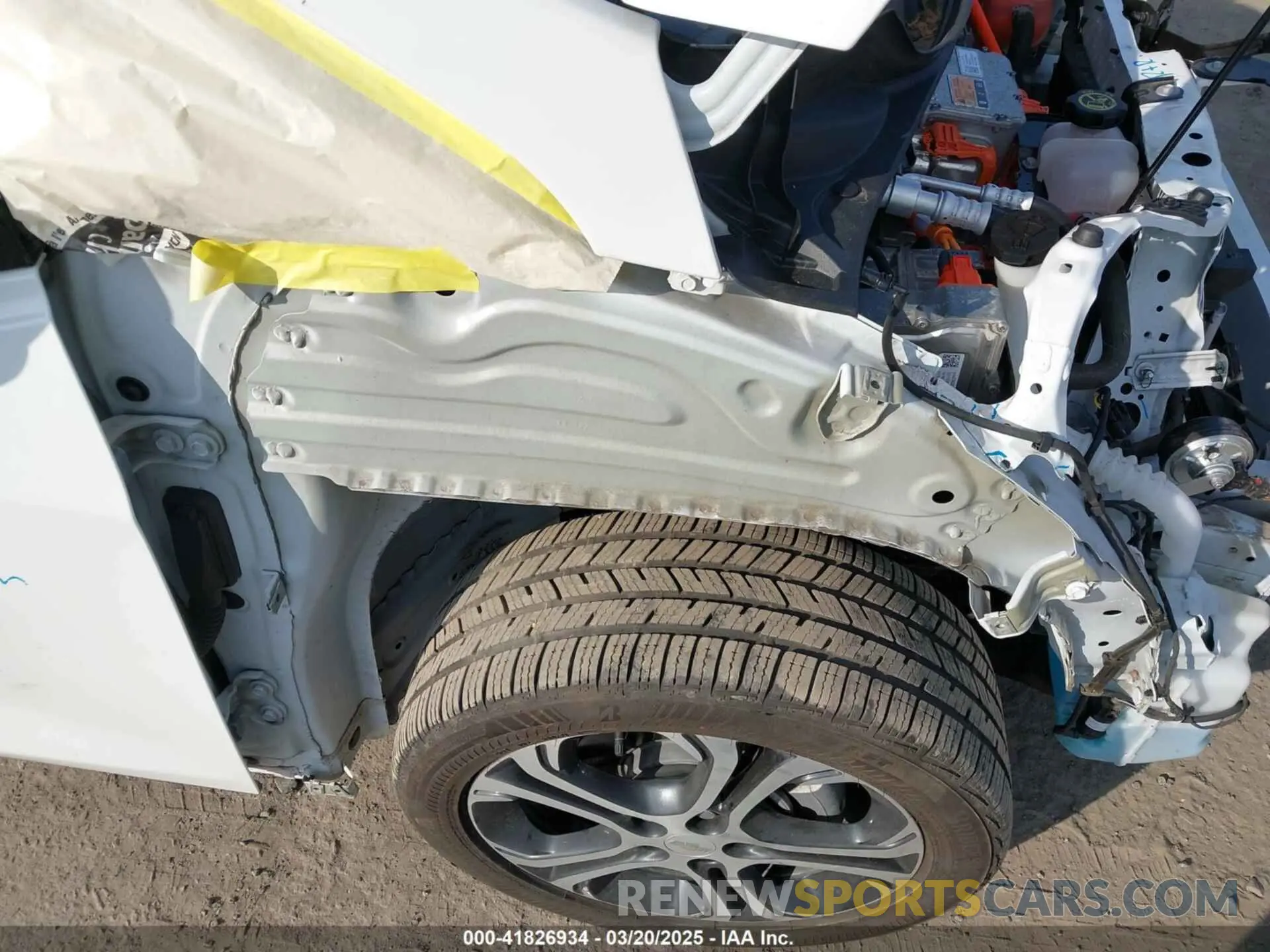 20 Photograph of a damaged car 1G1FZ6S02K4111931 CHEVROLET BOLT EV 2019