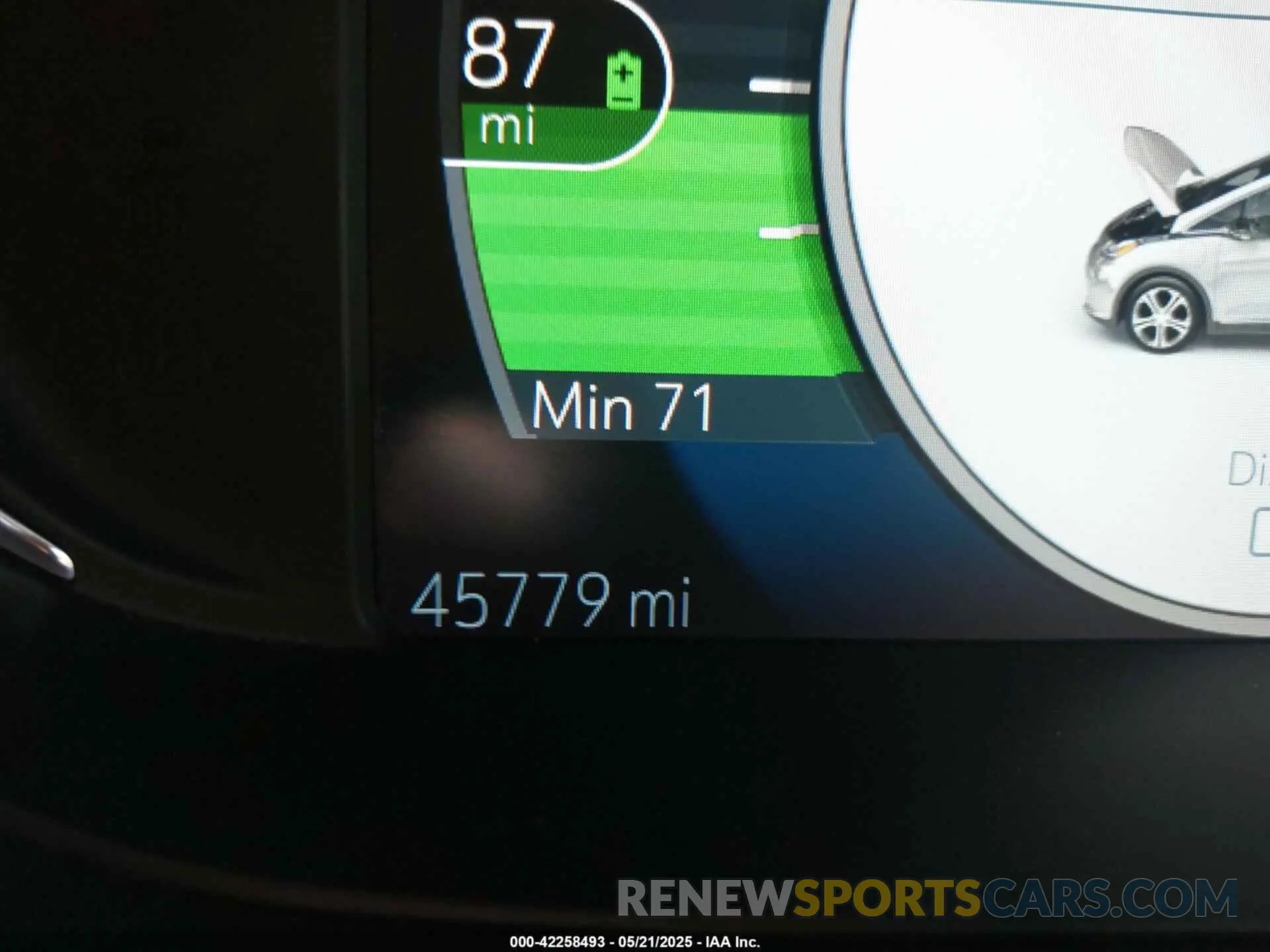 15 Photograph of a damaged car 1G1FZ6S09K4137605 CHEVROLET BOLT EV 2019