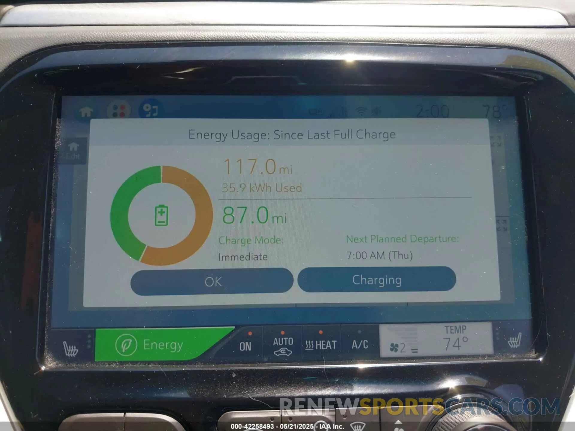 18 Photograph of a damaged car 1G1FZ6S09K4137605 CHEVROLET BOLT EV 2019