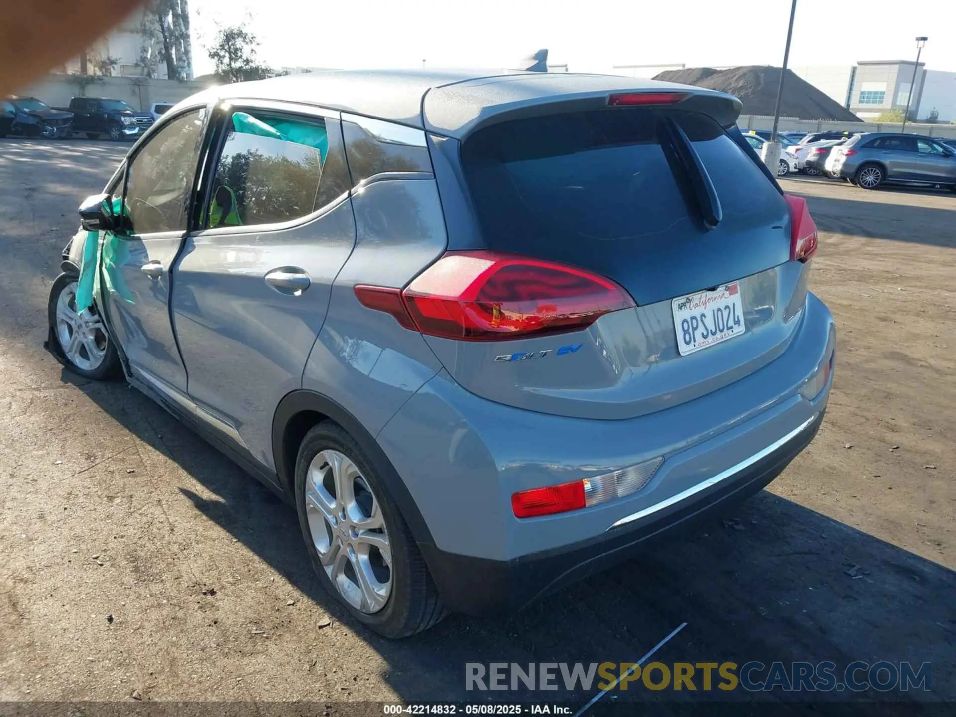 3 Photograph of a damaged car 1G1FW6S03L4116162 CHEVROLET BOLT EV 2020