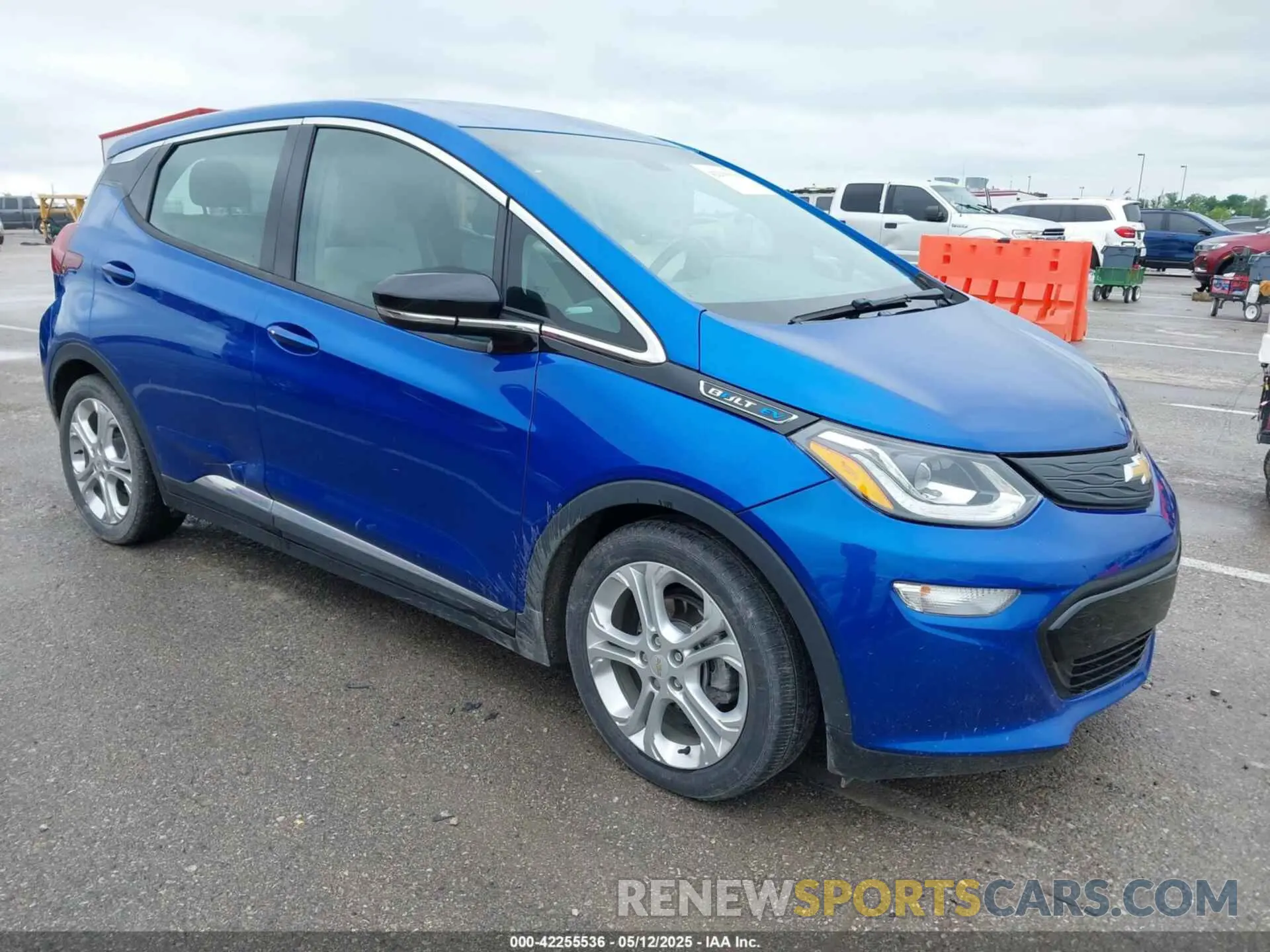 1 Photograph of a damaged car 1G1FW6S0XL4145254 CHEVROLET BOLT EV 2020