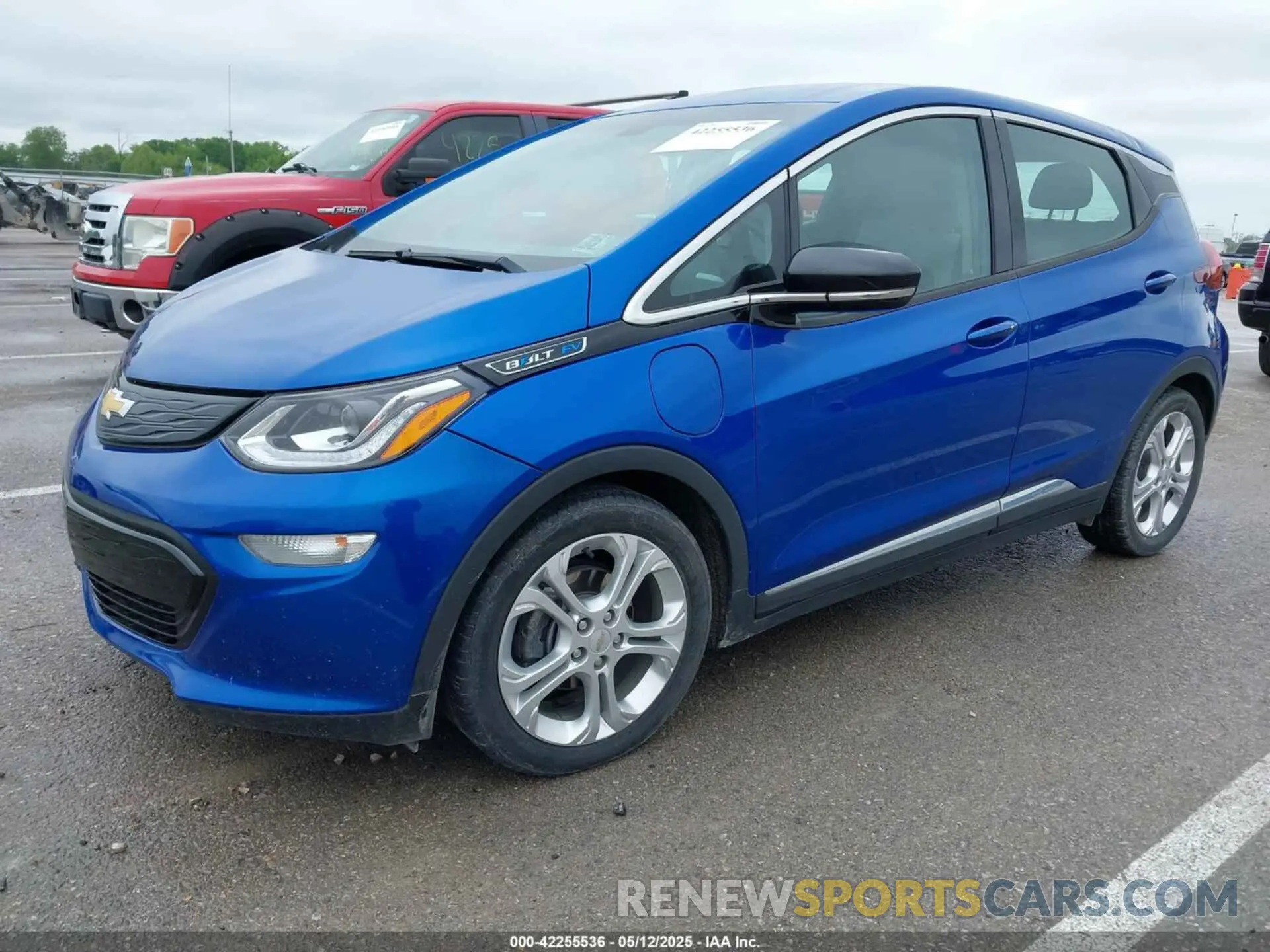 2 Photograph of a damaged car 1G1FW6S0XL4145254 CHEVROLET BOLT EV 2020