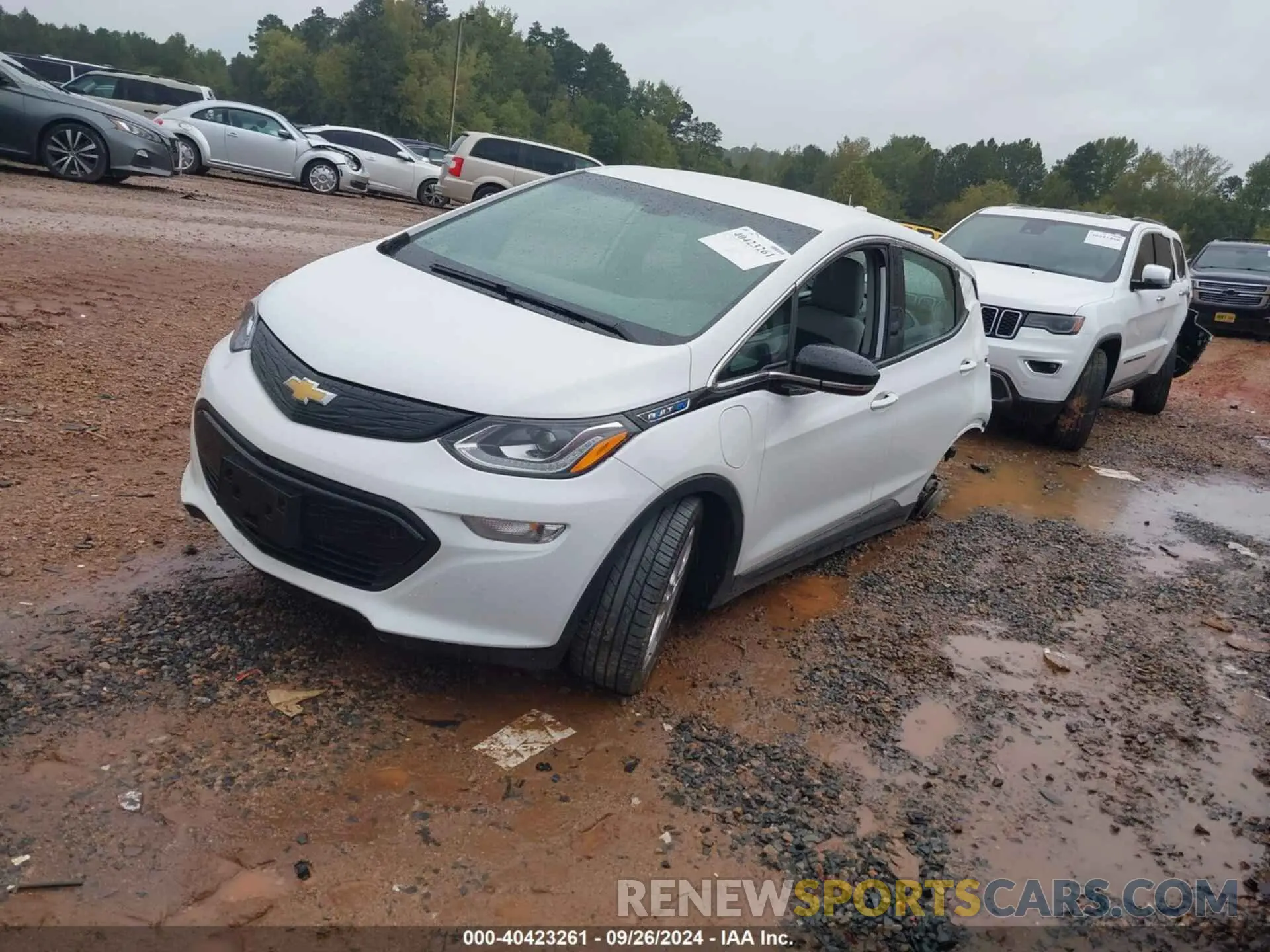 2 Photograph of a damaged car 1G1FY6S00L4141224 CHEVROLET BOLT EV 2020