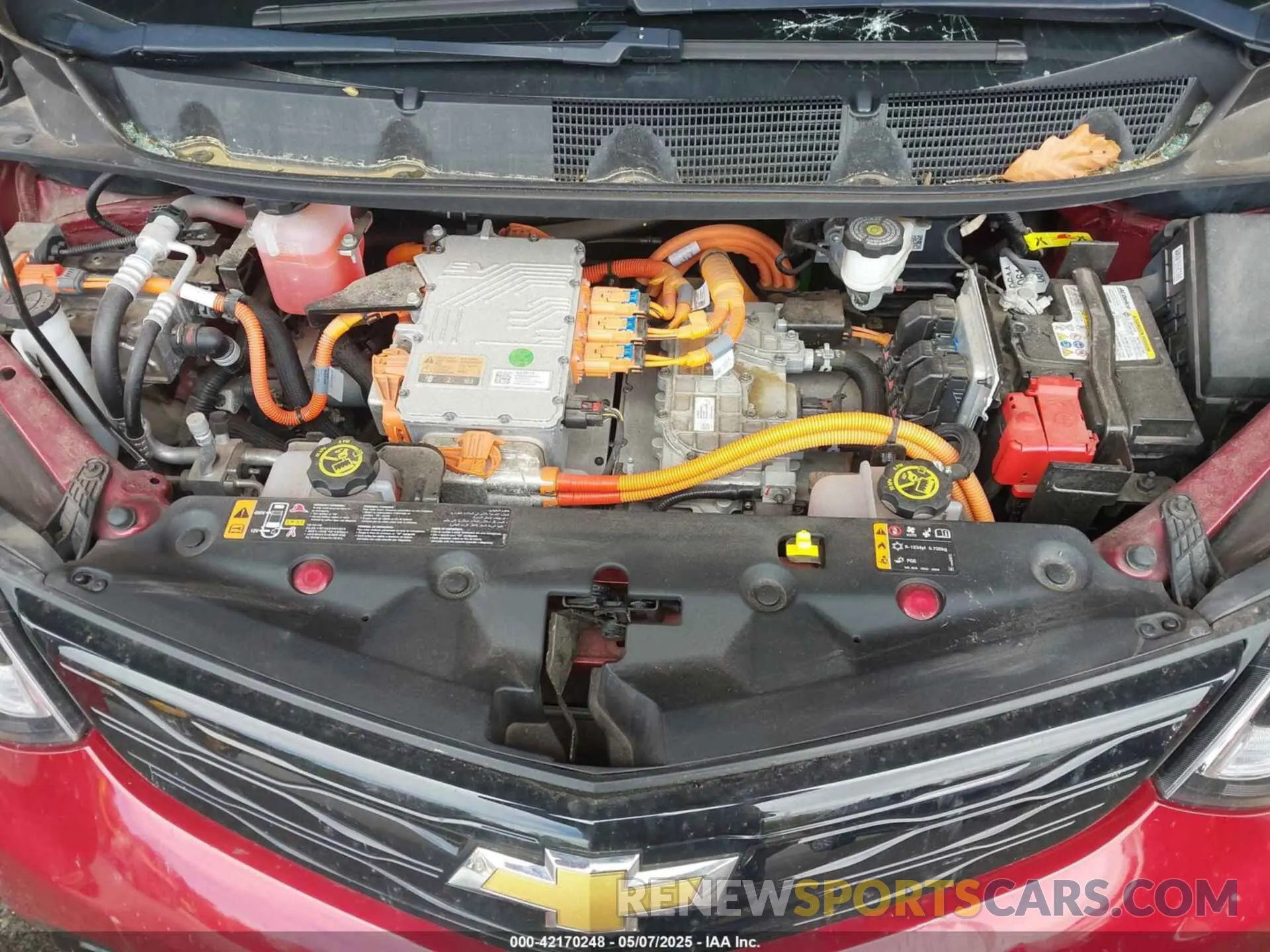 10 Photograph of a damaged car 1G1FY6S01L4147260 CHEVROLET BOLT EV 2020