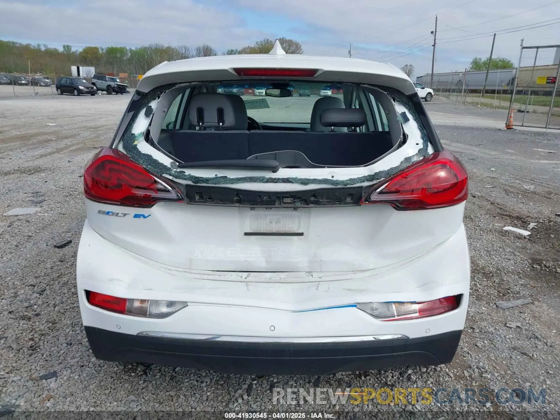 16 Photograph of a damaged car 1G1FY6S02L4137403 CHEVROLET BOLT EV 2020