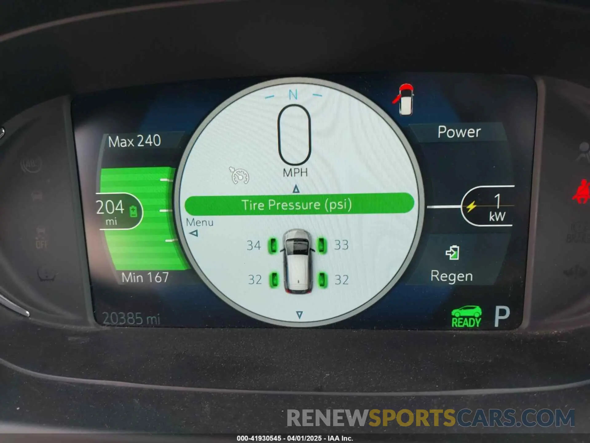 17 Photograph of a damaged car 1G1FY6S02L4137403 CHEVROLET BOLT EV 2020